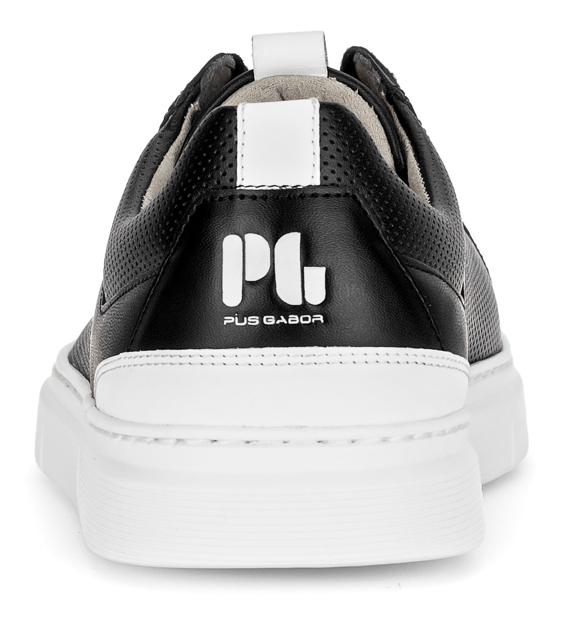 Pius Gabor Plateausneaker  , Freizeitschuh, Halbschuh, Schnürschuh mit Perforierung, Weite G