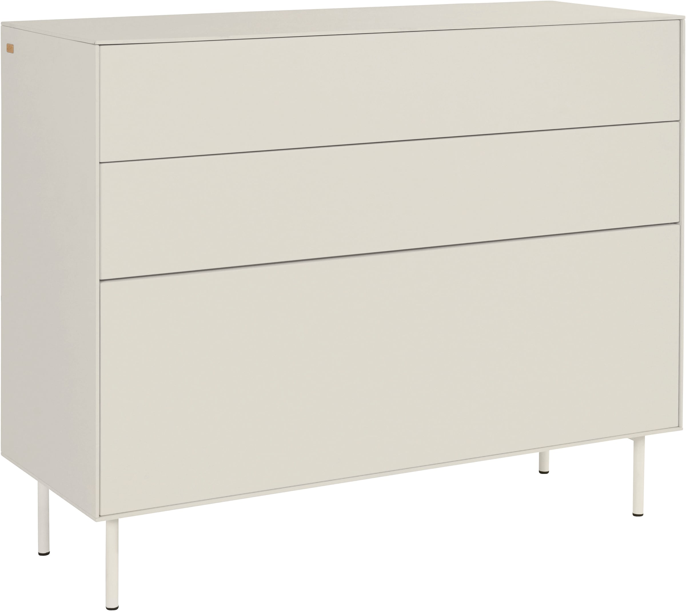 LeGer Home by Lena Gercke Sideboard »Essentials«, Breite: 112cm, MDF lackiert, Push-to-open-Funktion