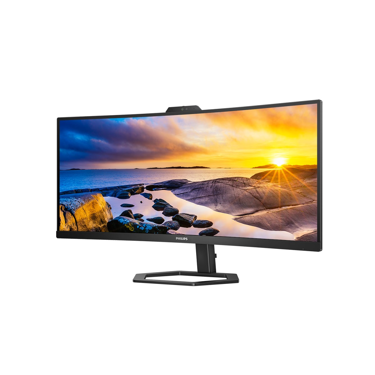 Philips LCD-Monitor »34E1C5600HE«, 86 cm/34 Zoll, 3440 x 1440 px, 1 ms Reaktionszeit, 100 Hz, mit Windows Hello-Webcam