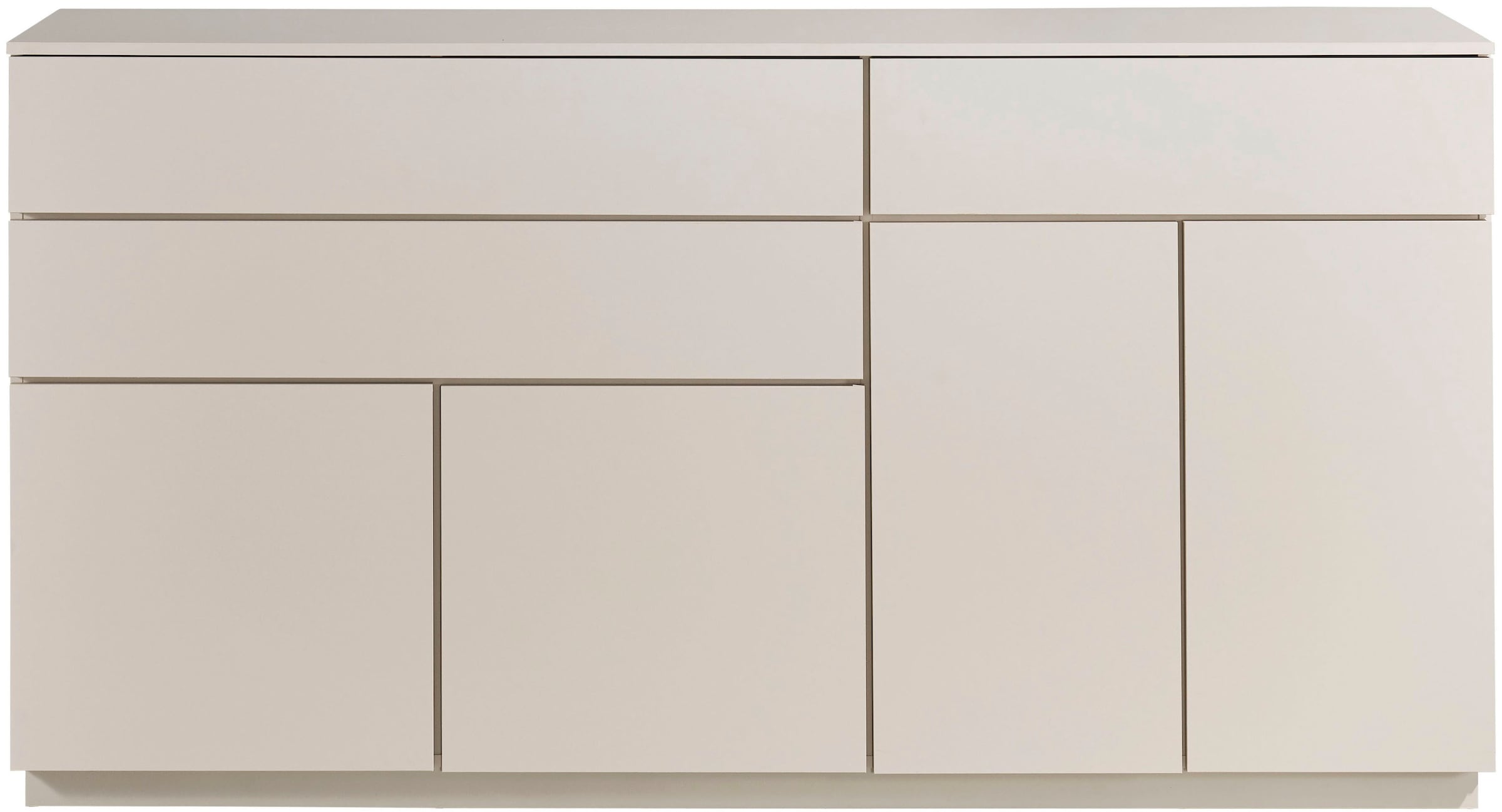 HBZ Sideboard »Vince Sideboard, B/H/T 191x100x38 cm« 1 Stk. tlg. Breite 191 cm, Push-to Open, Melaminbeschichtung