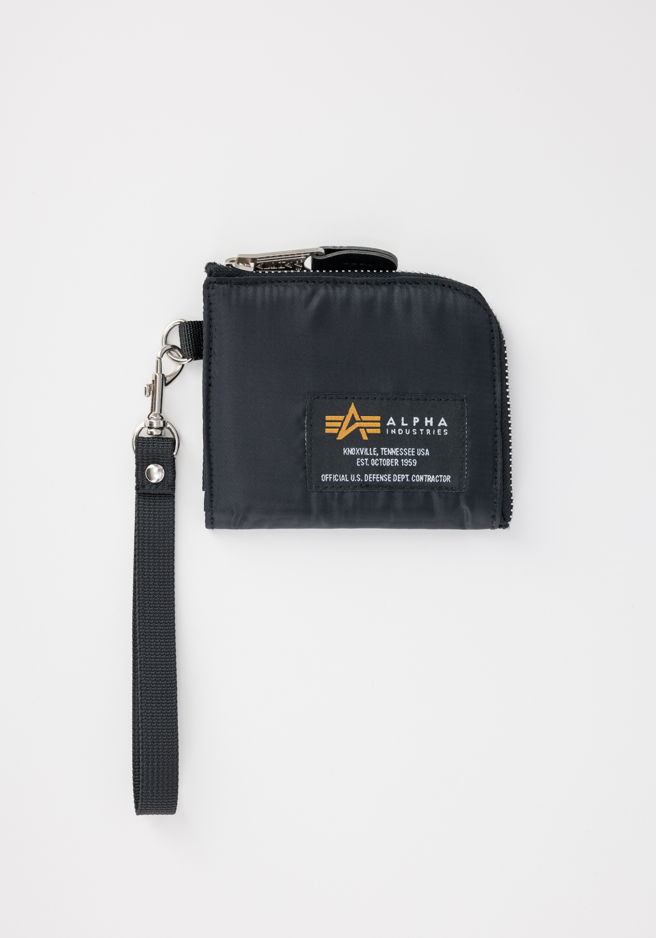 ALPHA INDUSTRIES Geldbörse »Label Wallet« black