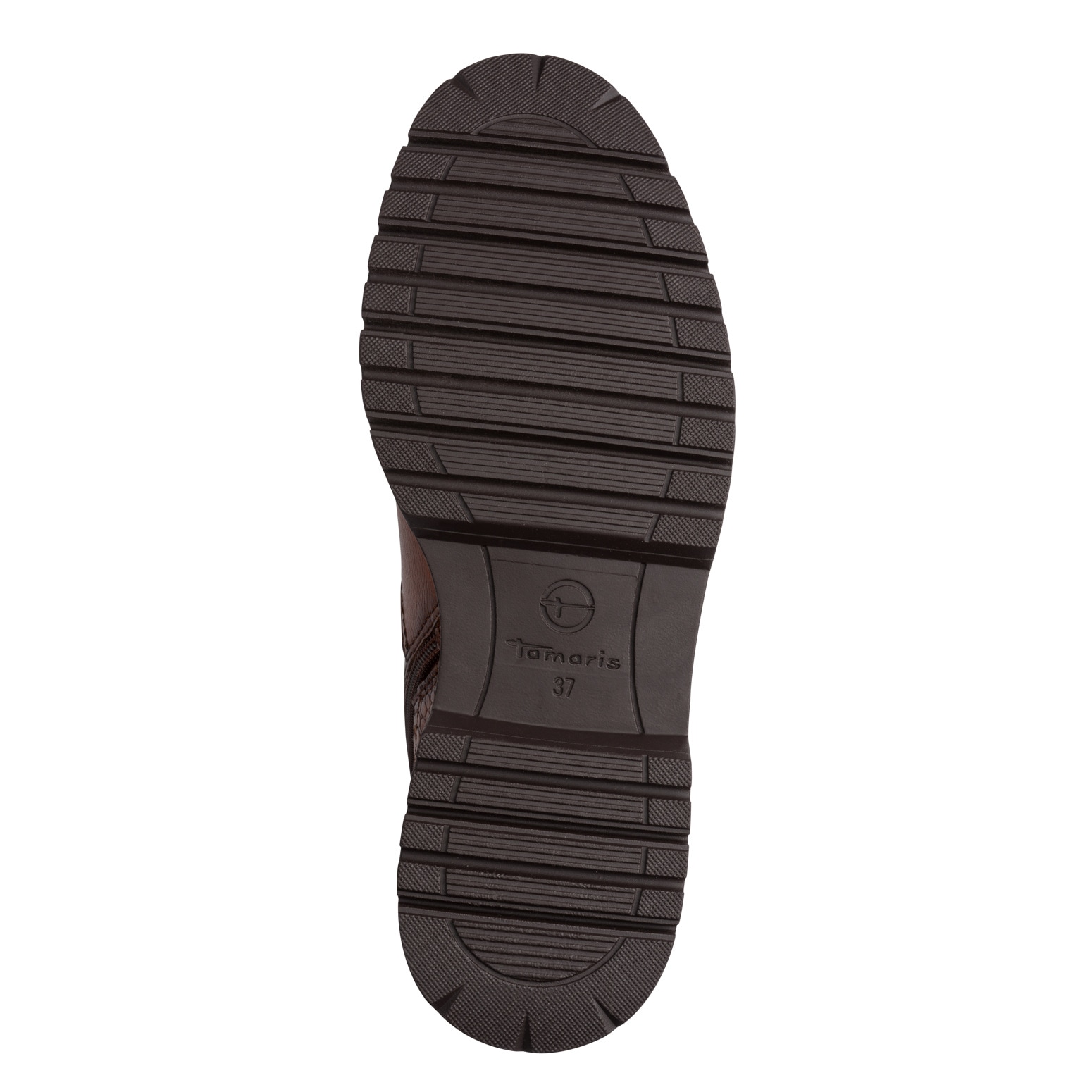 Tamaris Chelseaboots, Blockabsatz, Stiefelette mit Kontrast-Rahmennaht