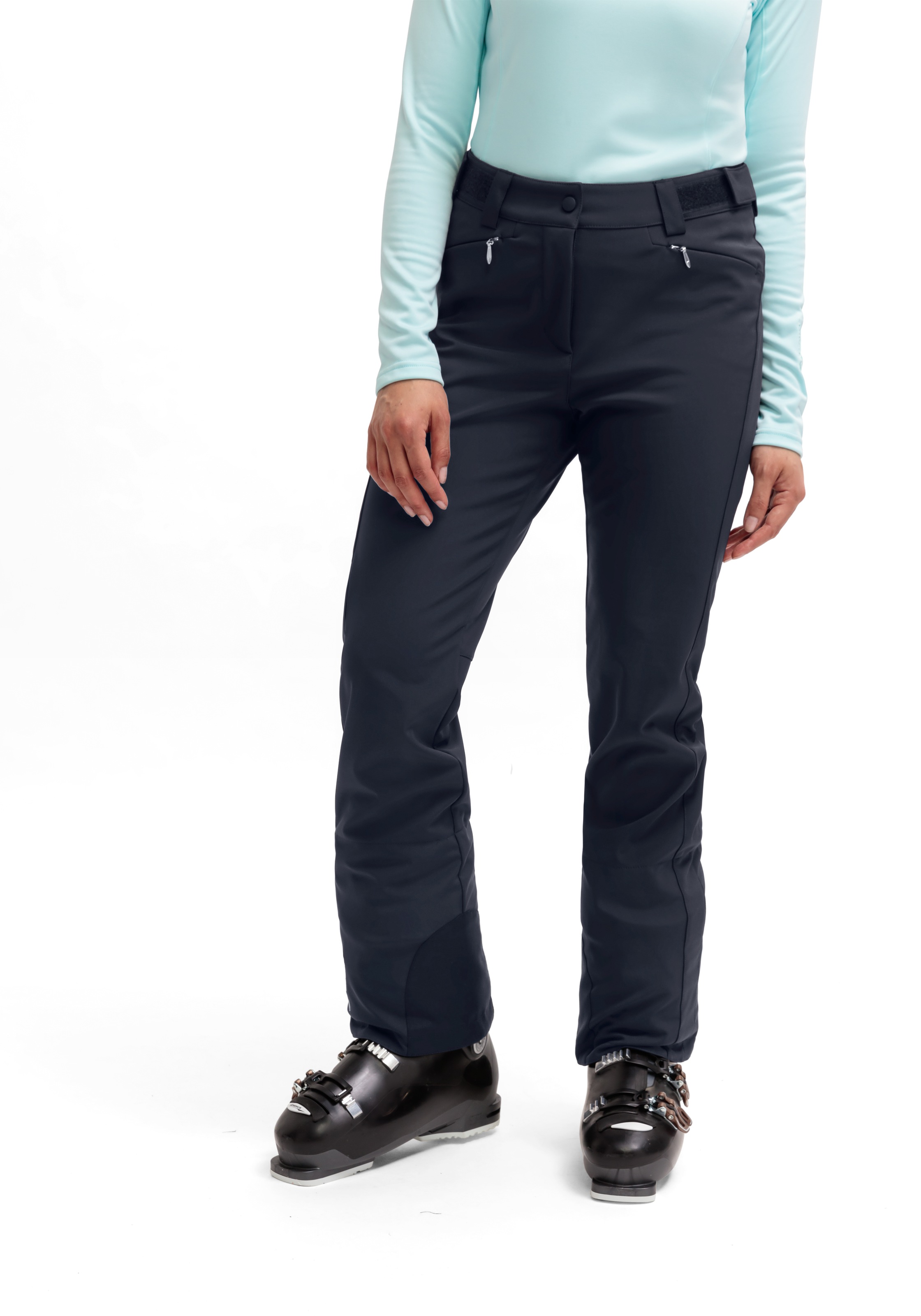 Maier Sports Skihose »Mary 2.0«  Damen Softshellhose, atmungsaktiv und winddicht, Slim Fit
