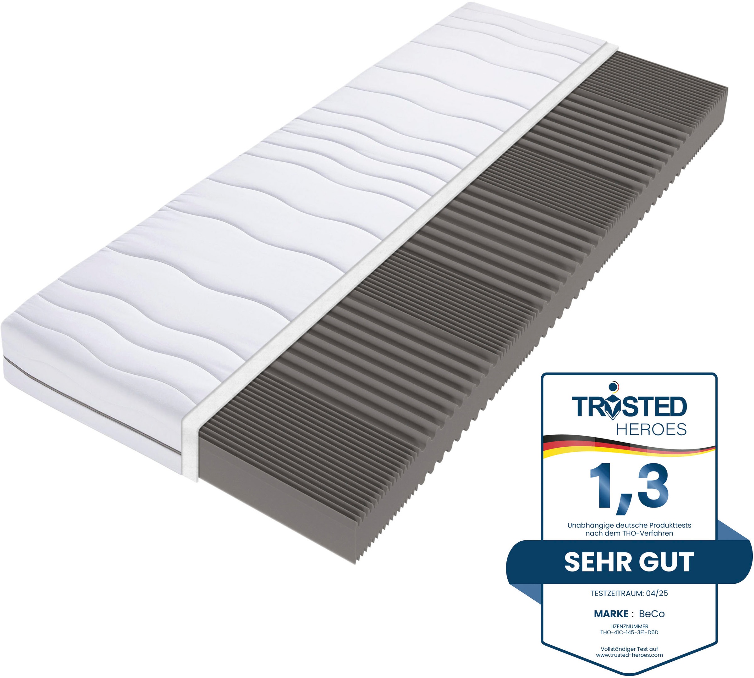 Beco Komfortschaummatratze »Matratze Dream Flex, 7-Zonen-Komfortschaummatra günstig online kaufen