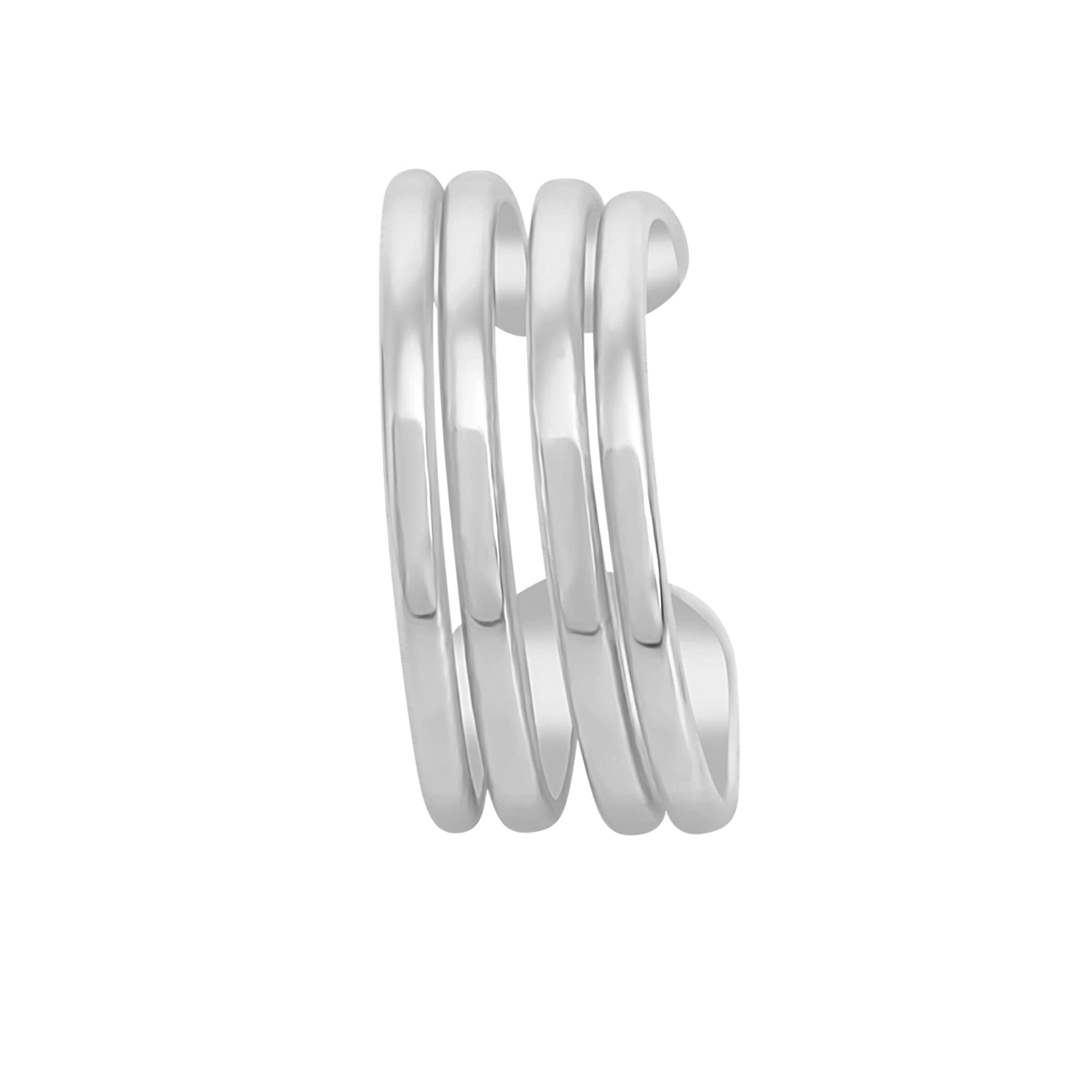 Zeeme Paar Creolen »925/- Sterling Silber rhodiniert«