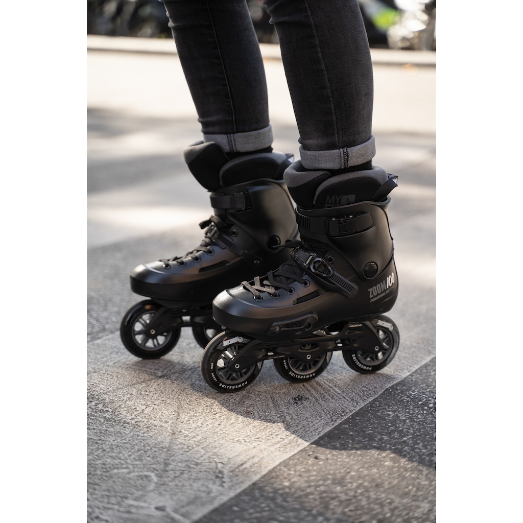 Powerslide Inlineskates »Zoom Pro Black 100«