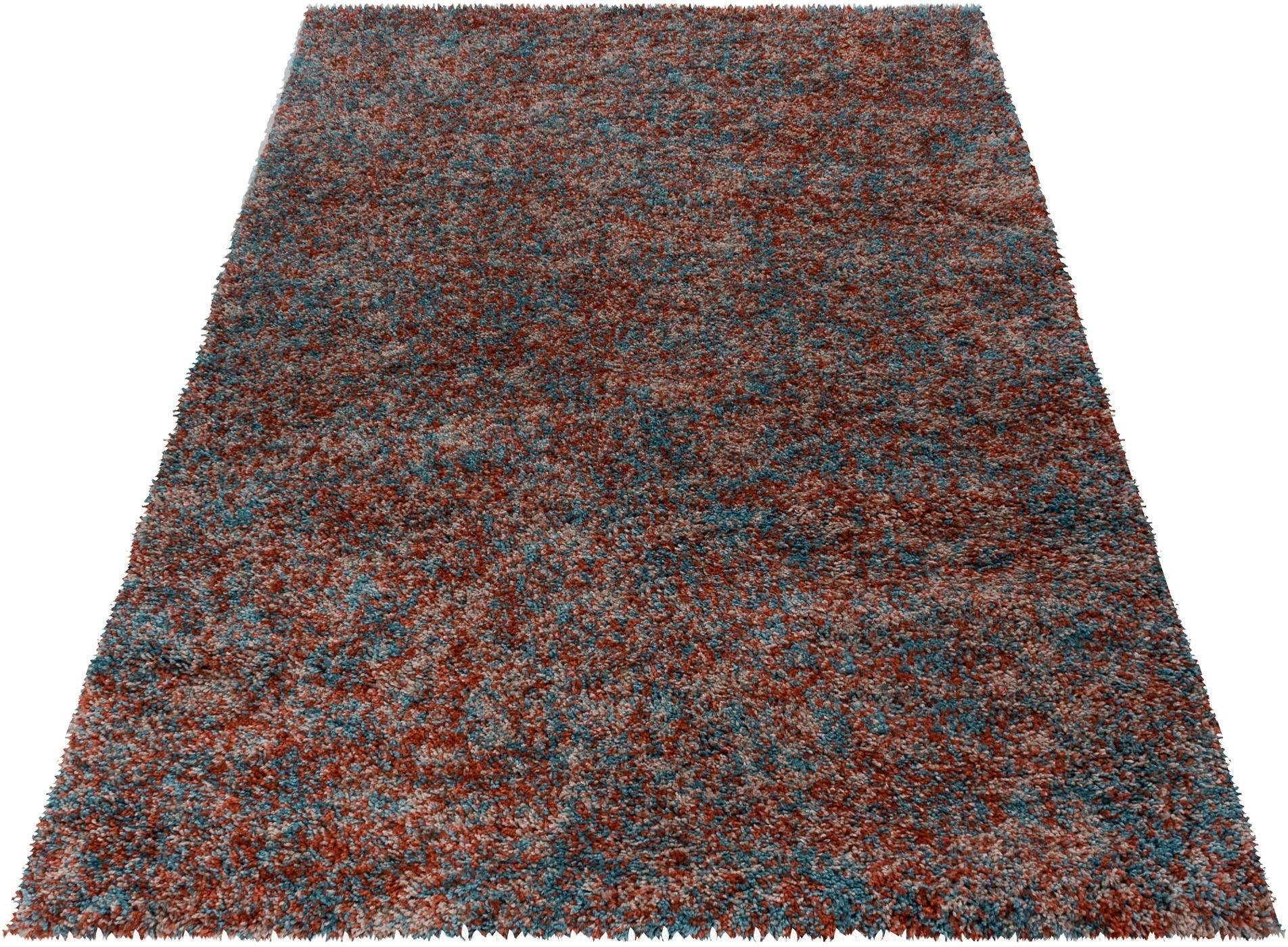 Ayyildiz Teppiche Hochflor-Teppich »Enjoy Shaggy«, rechteckig, 50 mm Höhe, auch als Läufer, Shaggy, Langflor, meliert, Wohnzimmer