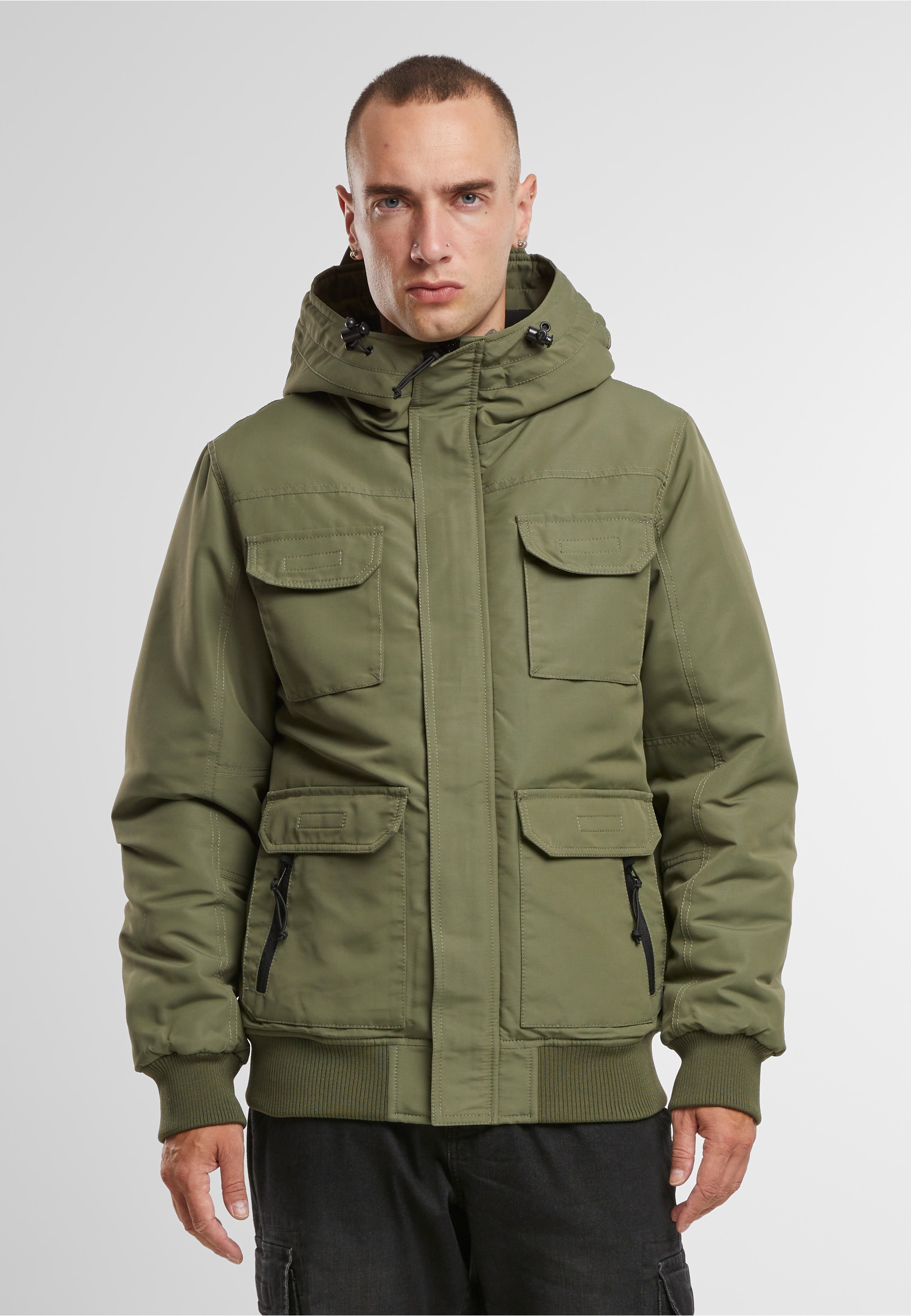 Brandit Allwetterjacke »Brandit Brandit Men Exploration Jacket« 1 Stk. tlg. mit Kapuze