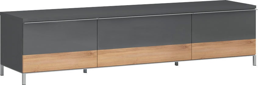 Places of Style Lowboard »Onyx«, Kommode mit Soft-Close-Funktion, in zwei Breiten, Fernsehtisch