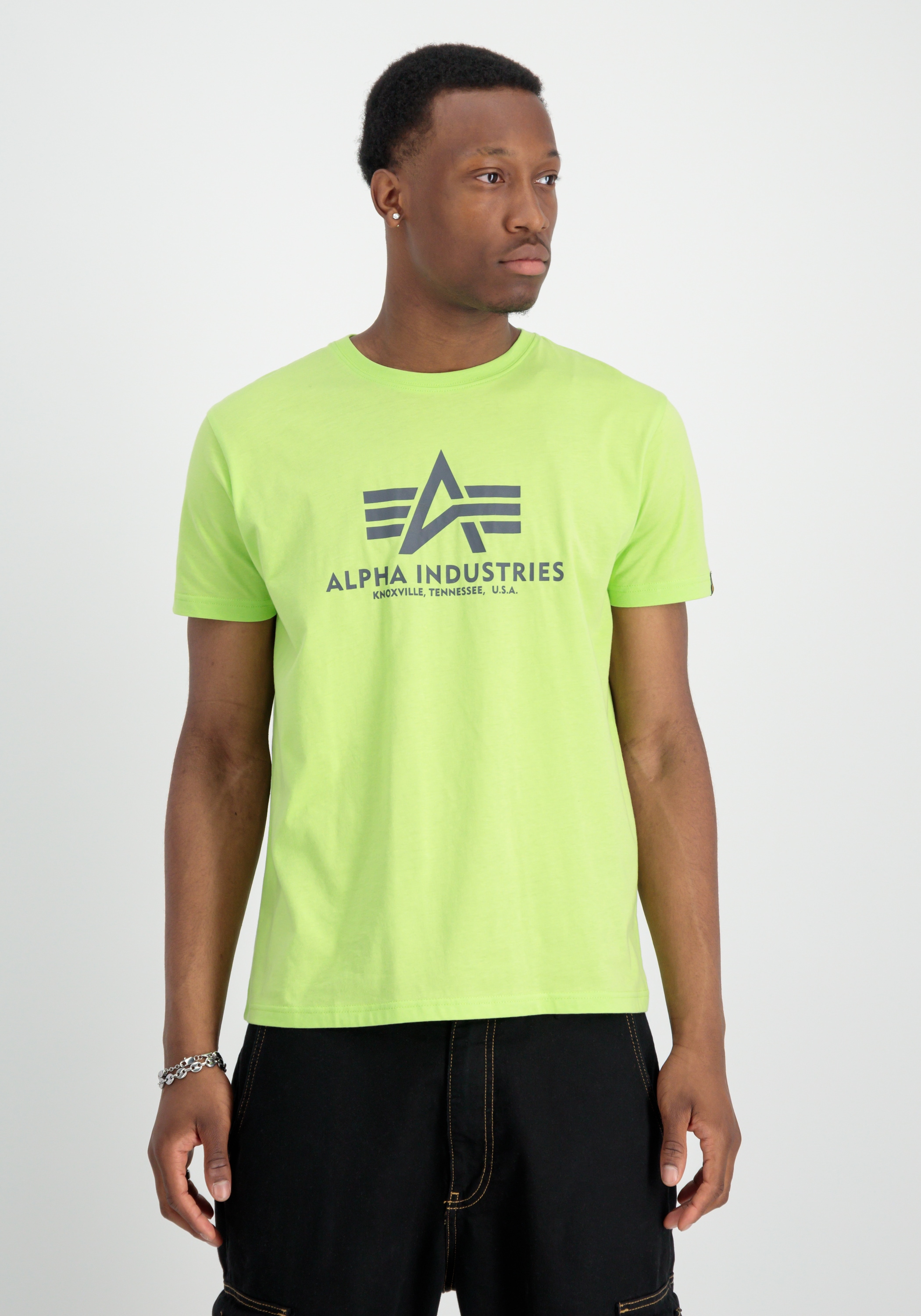 Alpha Industries T-Shirt »Alpha Industries Men - T-Shirts Basic T-Shirt BL«