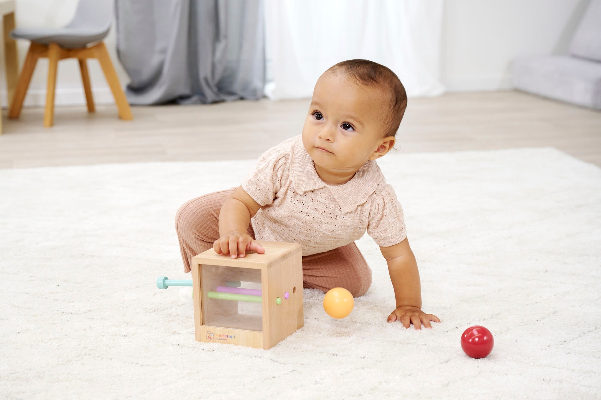 Eichhorn Lernspielzeug »Montessori Box mit Kugeln«, FSC®- schützt Wald - weltweit