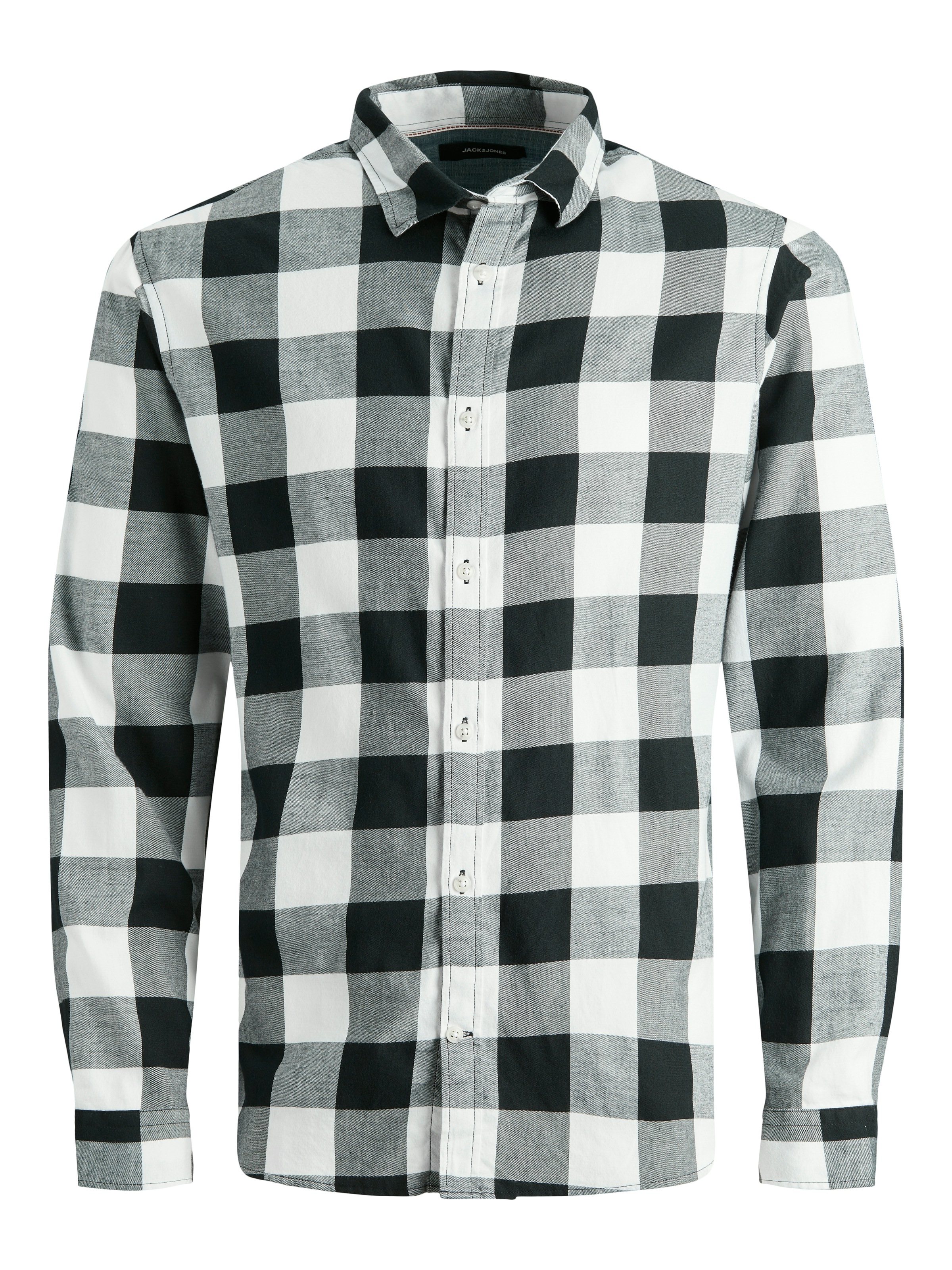 Jack & Jones Langarmhemd »JJEGINGHAM TWILL SHIRT L/S NOOS«