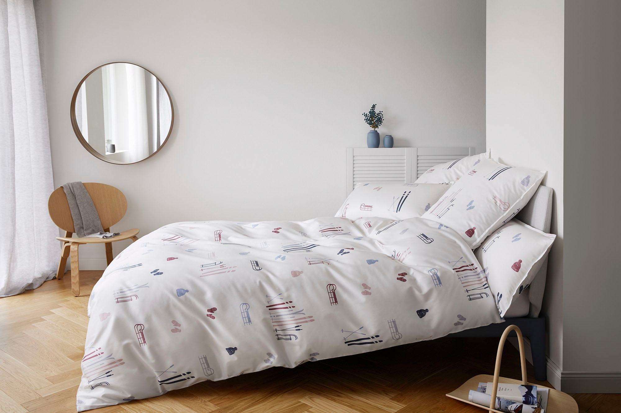 Elegante Bettwäsche »Winterzauber«, angenehmes Hautgefühl