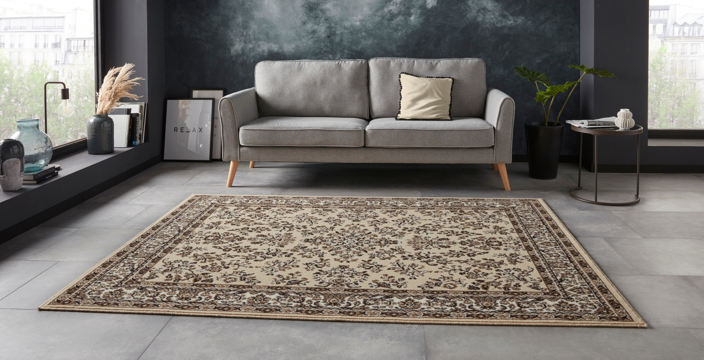 HANSE Home Teppich »Halton«, rechteckig, 8 mm Höhe, Kurzflor, Orient-Optik, günstig online kaufen