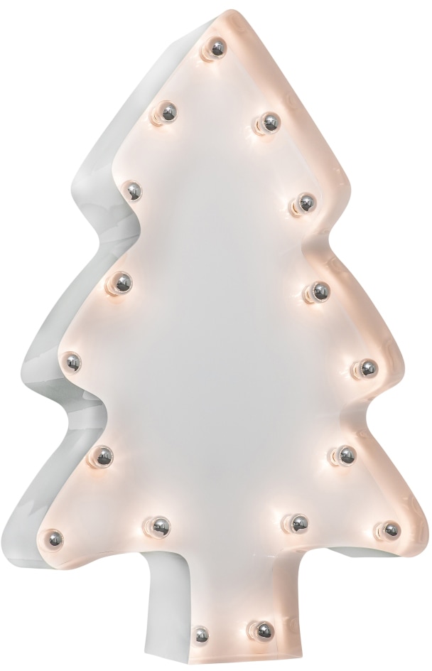 MARQUEE LIGHTS LED Dekolicht »Weihnachtsbaum, Weihnachtsdeko«, 17 flammig, günstig online kaufen