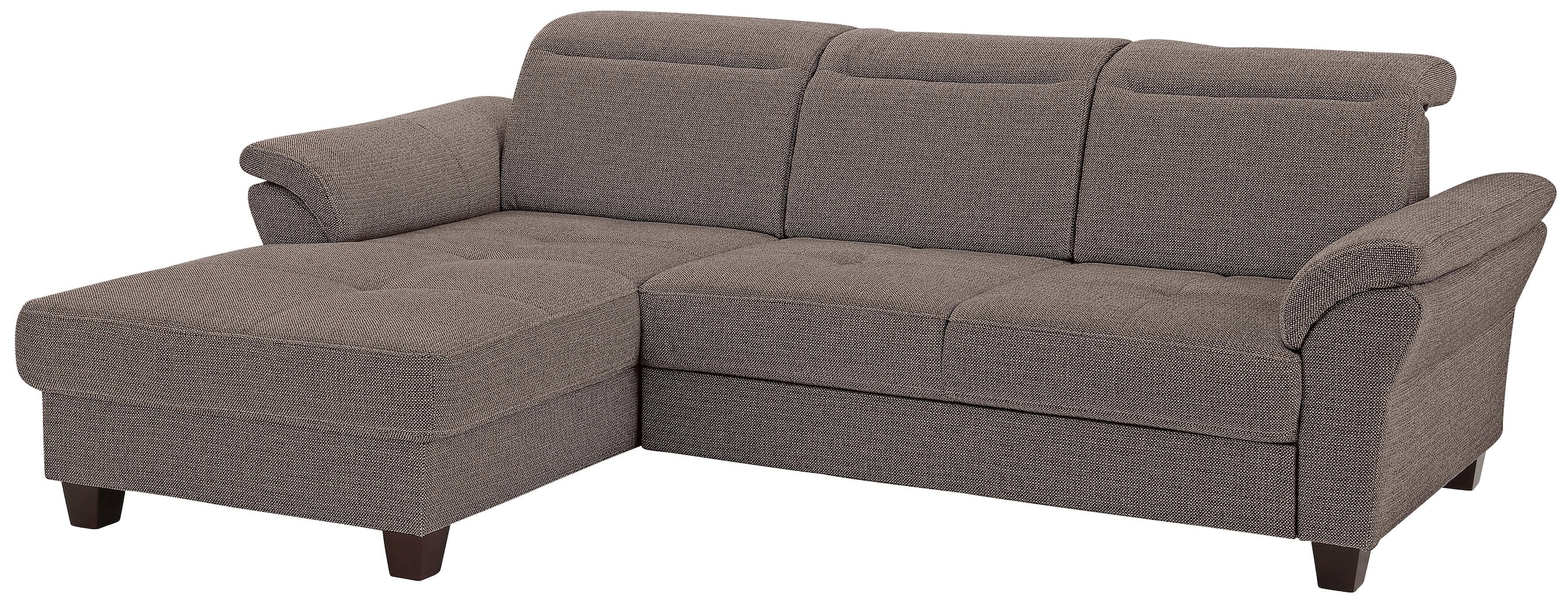 Home affaire Ecksofa »Solvei L-Form« mit Recamierenabschluß und Sitztiefenv günstig online kaufen