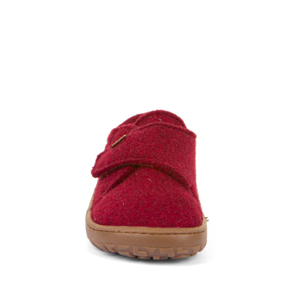 froddo® Hausschuh »BAREFOOT WOOLY«, Klettschuh, Kindergartenschuh mit Wollfutter