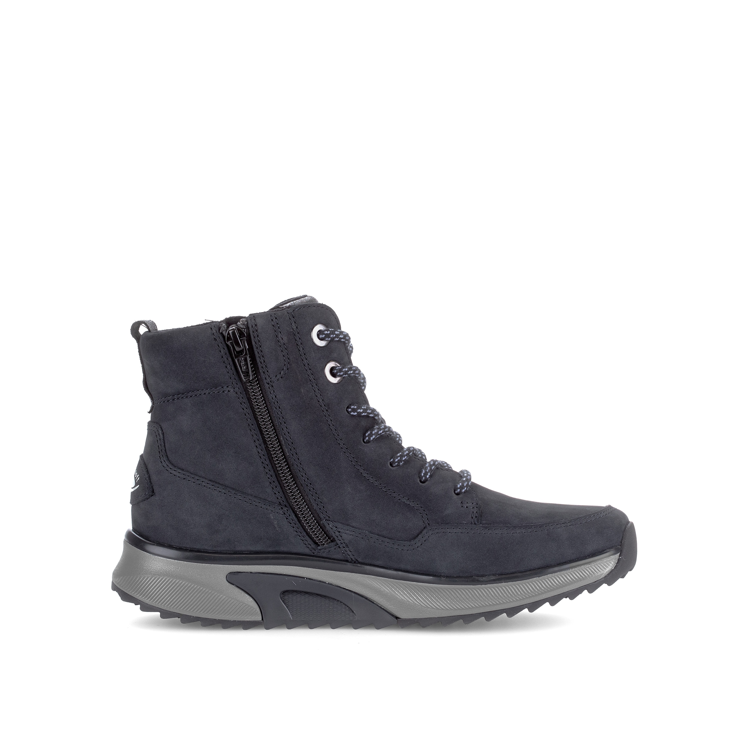 rollingsoft Schnürboots  Keilabsatz, High Top-Sneaker mit gepolstertem Schaftrand