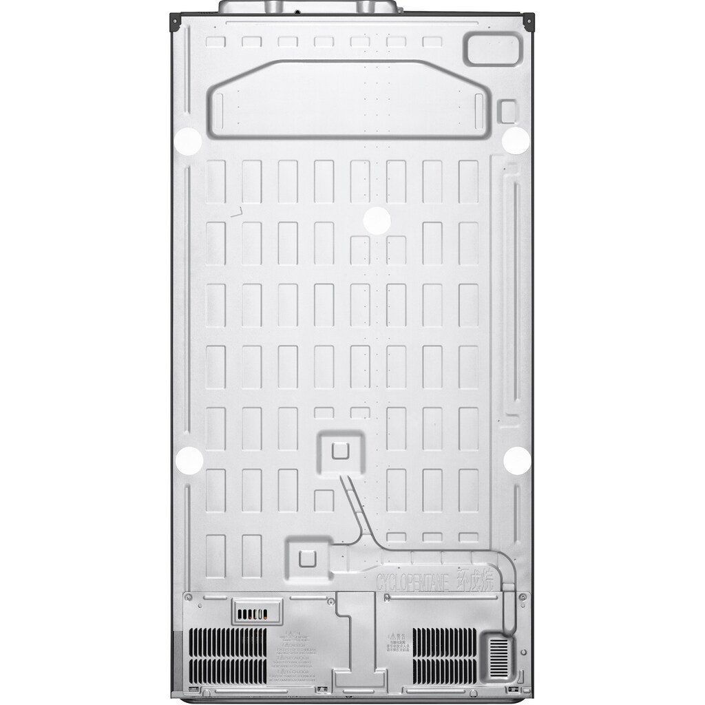LG Side-by-Side »GSXV90MCAE«, GSXV90MCAE, 179 cm hoch, 91,3 cm breit, InstaView™