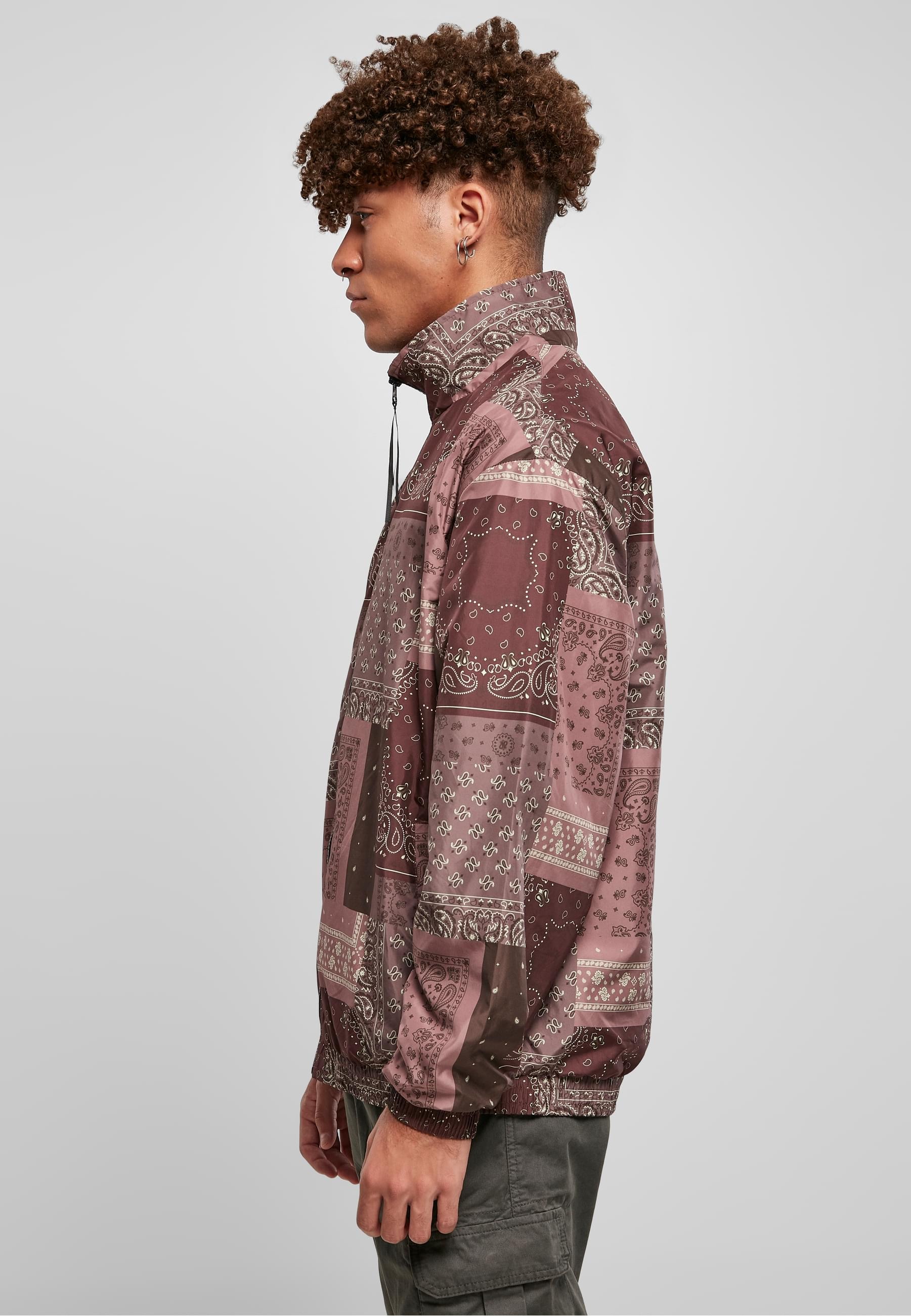 URBAN CLASSICS Allwetterjacke »Urban Classics Herren 90´s Track Jacket« 1 Stk. tlg. ohne Kapuze