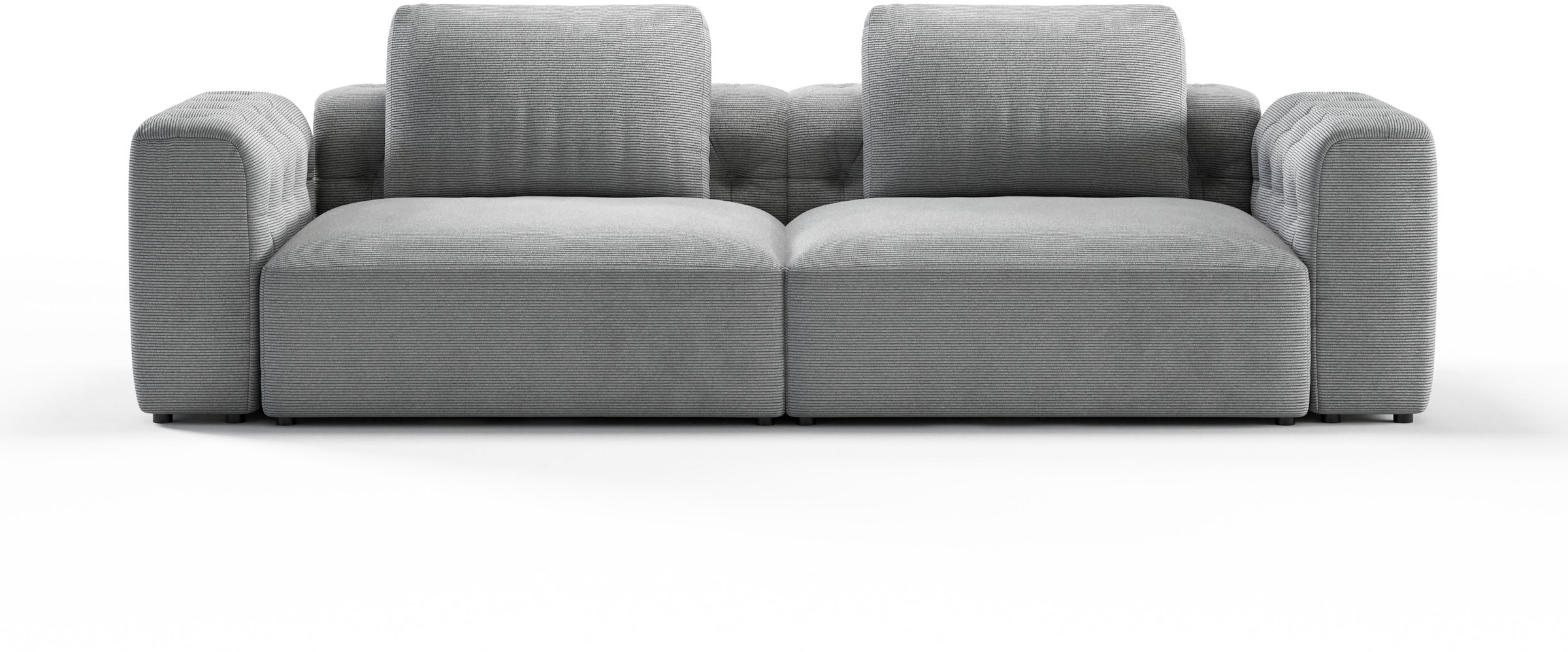 RAUM.ID 2,5-Sitzer »Cushid«, Modulsofa, bestehend aus 2 Teilen, Breite 268 cm