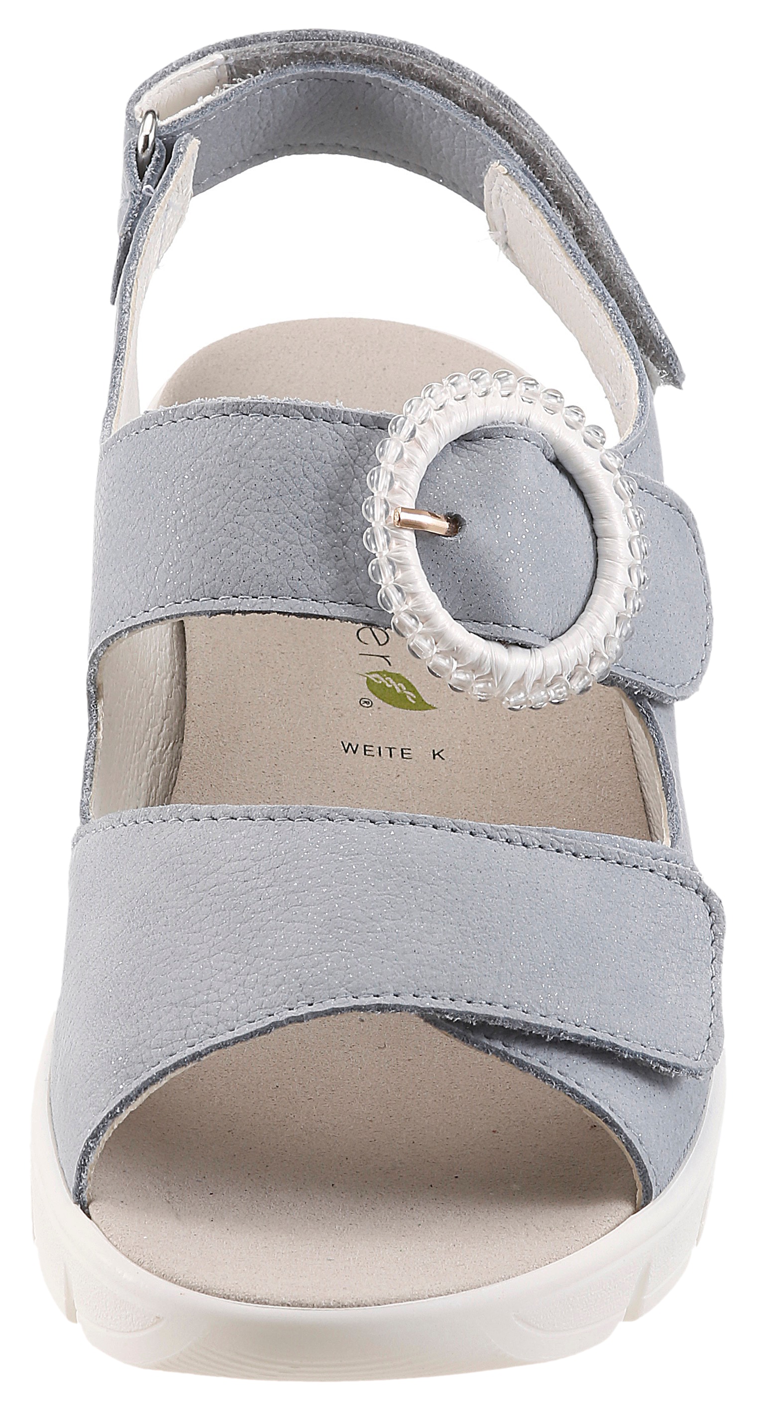 Waldläufer Sandale »K-ADEA«  Sommerschuh, Keilsandalette mit Klettverschlüssen, K-Weite