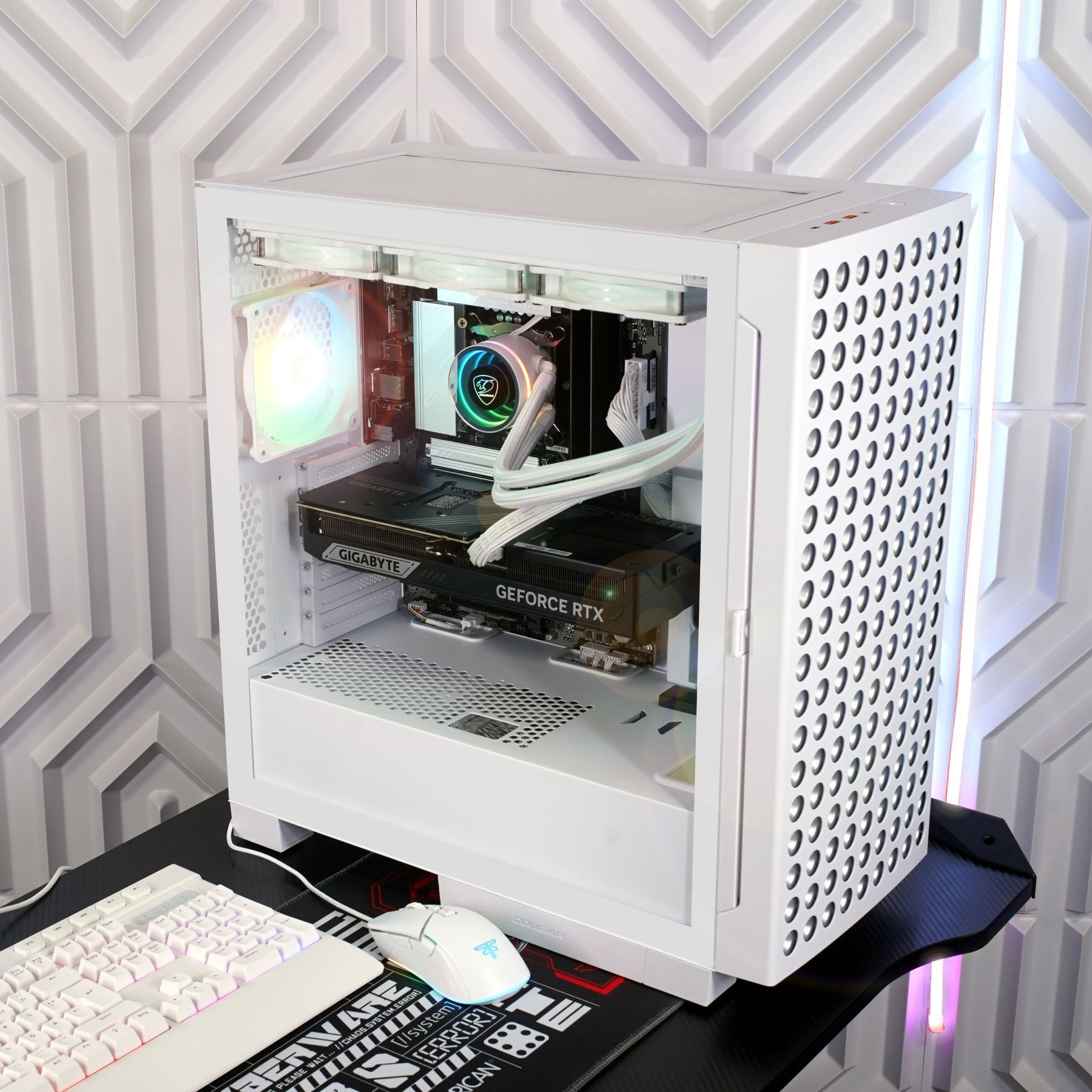 Cougar Gaming-PC »AIRFACE ECO WT 7494«, Windows 11, DDR5 RAM