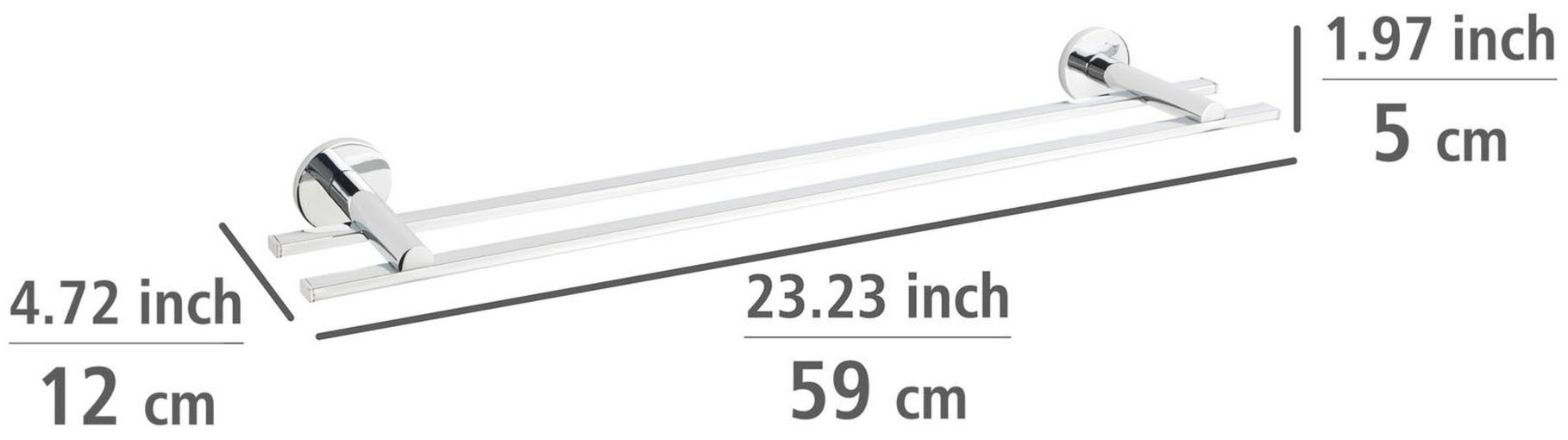WENKO Handtuchstange »UV-Loc® Isera« befestigen ohne Bohren