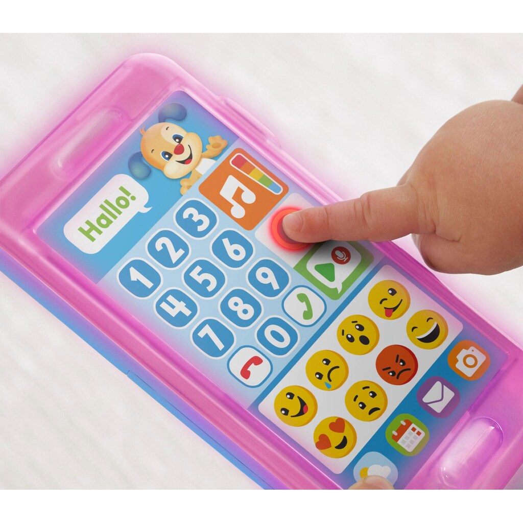 Fisher-Price® Spieltelefon »Lernspaß Hündchens Smart Phone«