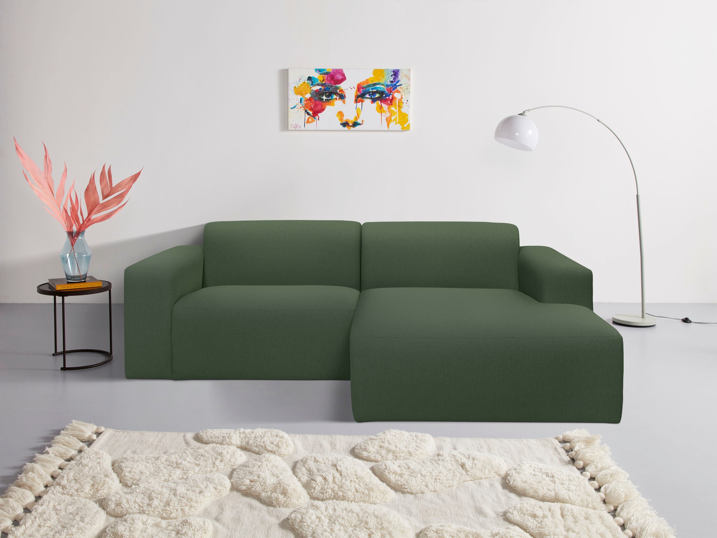 INOSIGN Ecksofa »Koa,228cm, L-Form, Modulsofa, Webstoff, Cord, Struktur« De günstig online kaufen