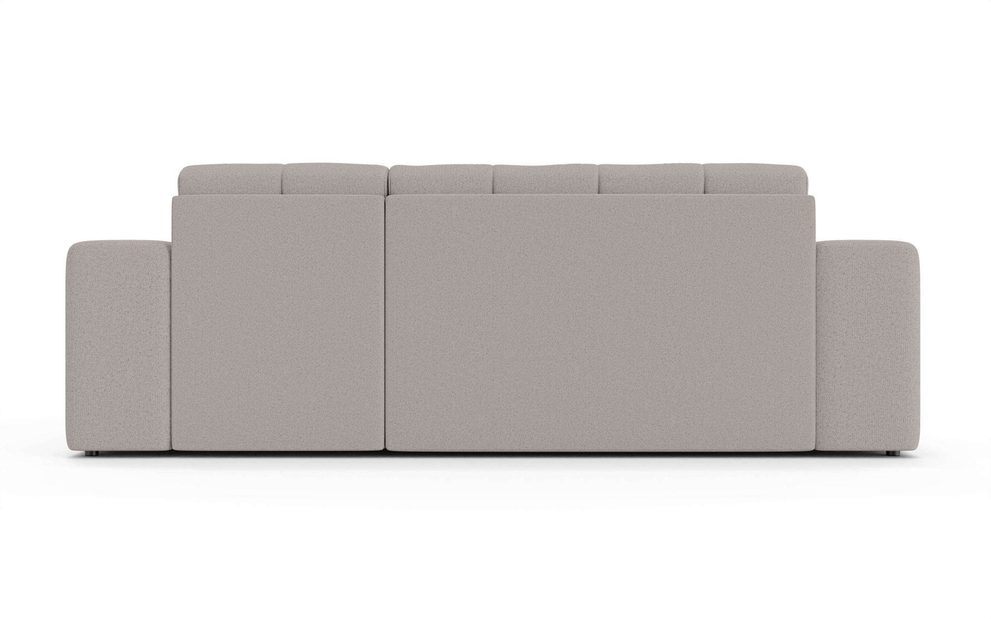 INOSIGN Ecksofa »CASSY L-Form, Schlafsofa mit Bettkasten, Maße B/T/H: 245/165/88 cm«, mit 2 Rückenkissen, Recamiere rechts oder links bestellbar