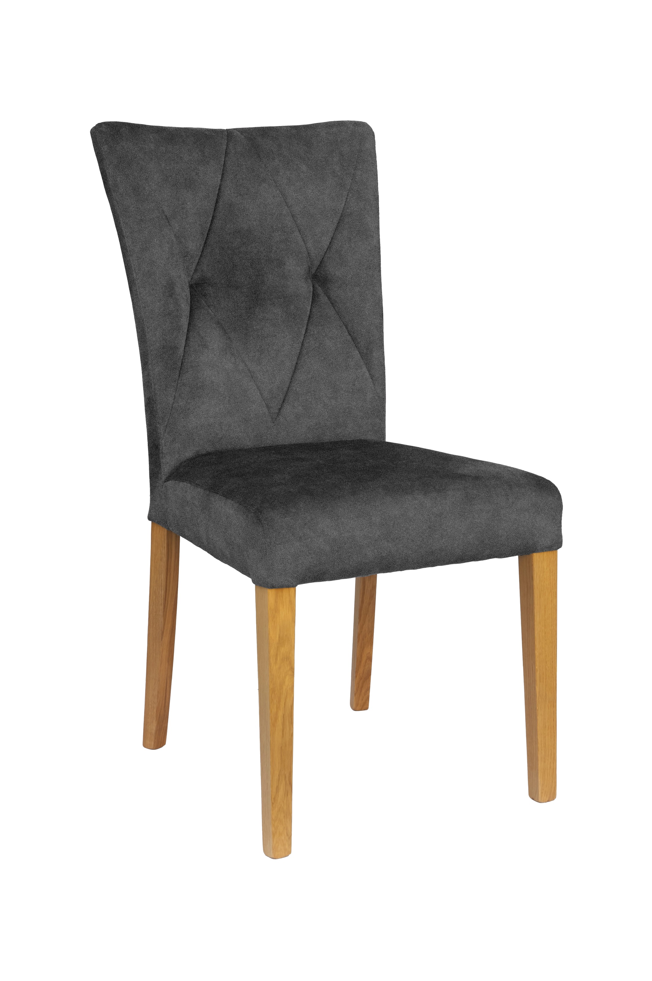 Home affaire 4-Fußstuhl »Diamond«, (Set), 2 St., Samtvelours, Sitz und Ruec günstig online kaufen