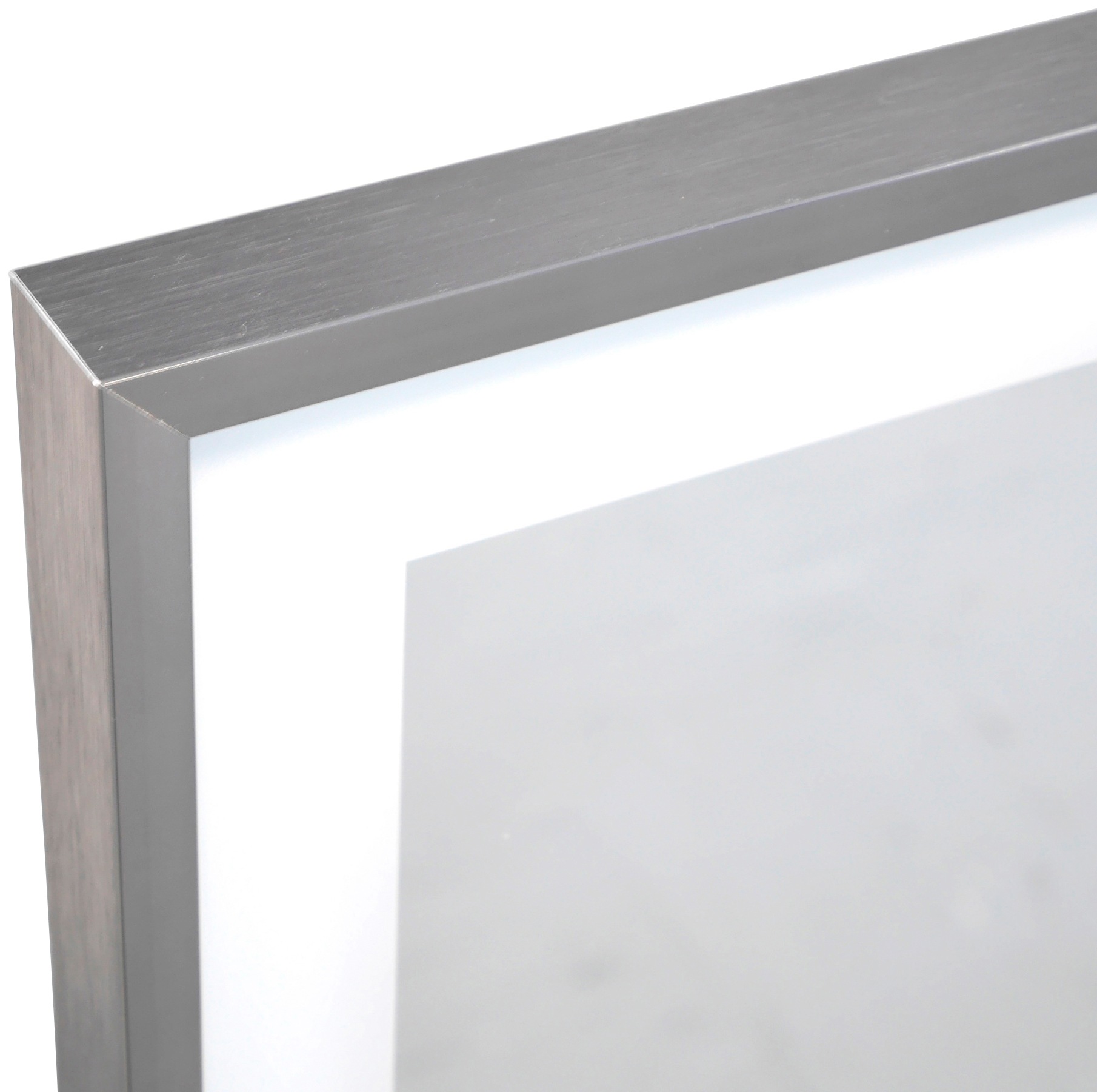 Vasner Infrarotheizung »Zipris S LED 400«, 400 W, Spiegelheizung mit Chrom-Rahmen und Licht