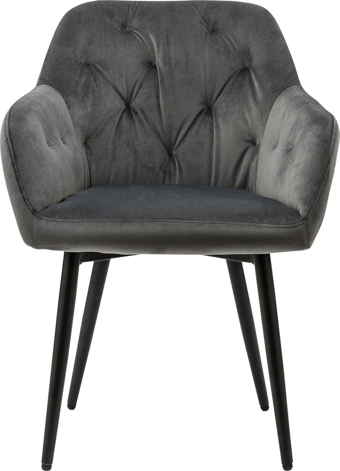 SalesFever Esszimmerstuhl »Coventry Komfortabler Polstertuhl im eleganten S günstig online kaufen