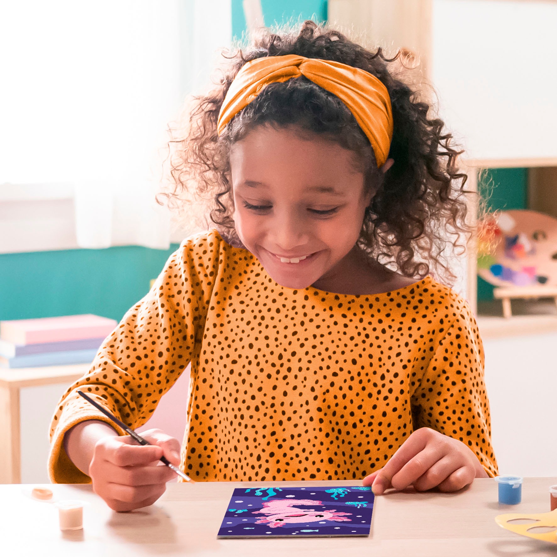 Ravensburger Malen nach Zahlen »CreArt, Axolotl«, Made in Europe