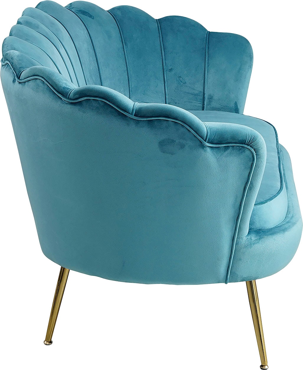 SalesFever 2-Sitzer »Clam Komfort-Duo-Sitz«, Muscheldesign-Breite 136 cm: Pure Extravaganz