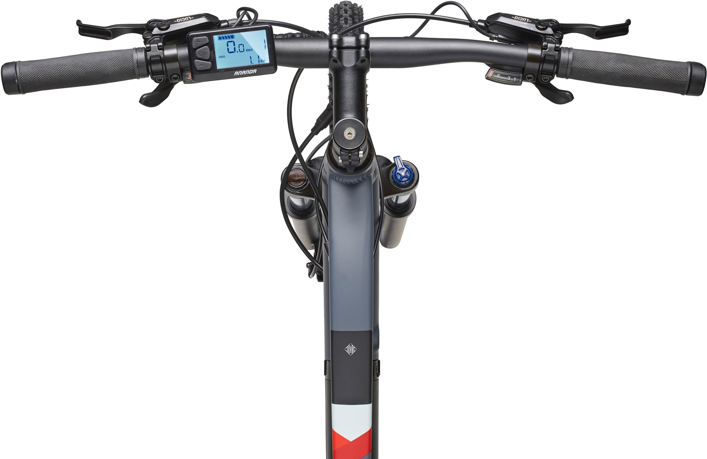 Telefunken E-Bike »Aufsteiger M922«, 24 Gang, Shimano, Acera, Heckmotor 250 W, Pedelec, Elektrofahrrad für Damen u. Herren, MTB