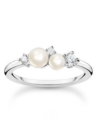 THOMAS SABO Perlenring »Perlen mit Steinen, TR2368-167-14-48-60«, mit Zirkonia... kaufen