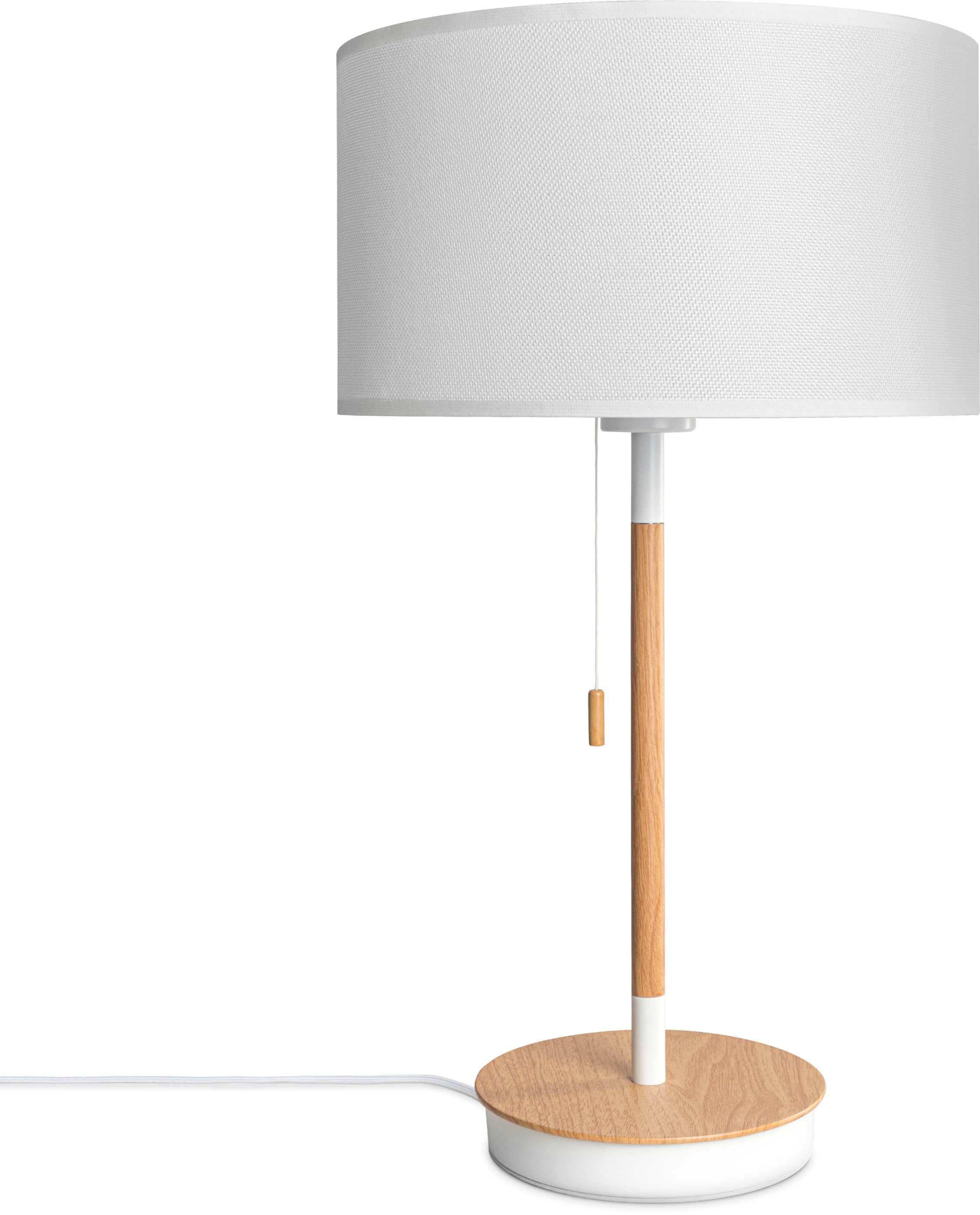 Paco Home Tischleuchte »EK CA UNI COLOR«, Leuchtmittel E27   ohne Leuchtmit günstig online kaufen