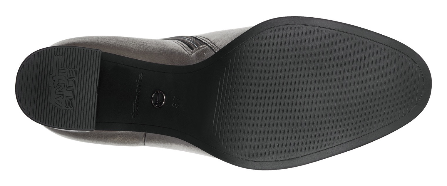 Tamaris Stiefelette, Blockabsatz, Businessschuh, Festtagssschuh mit überzogenem Absatz