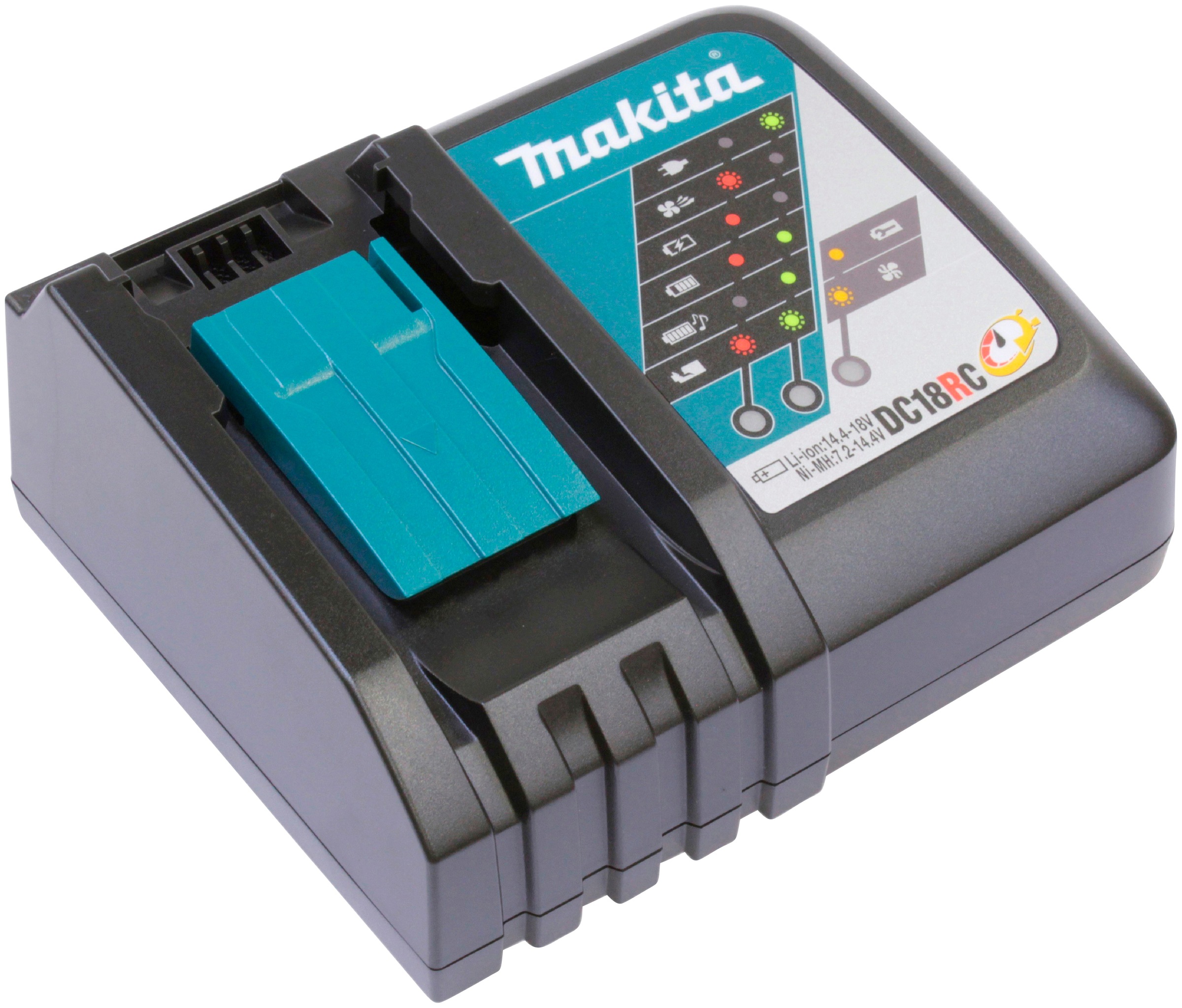 4. Bild von Makita Akku-Kombibohrhammer »DHR182RTWJ«, (Set), 18 V, SDS+, inkl. 2 Akkus