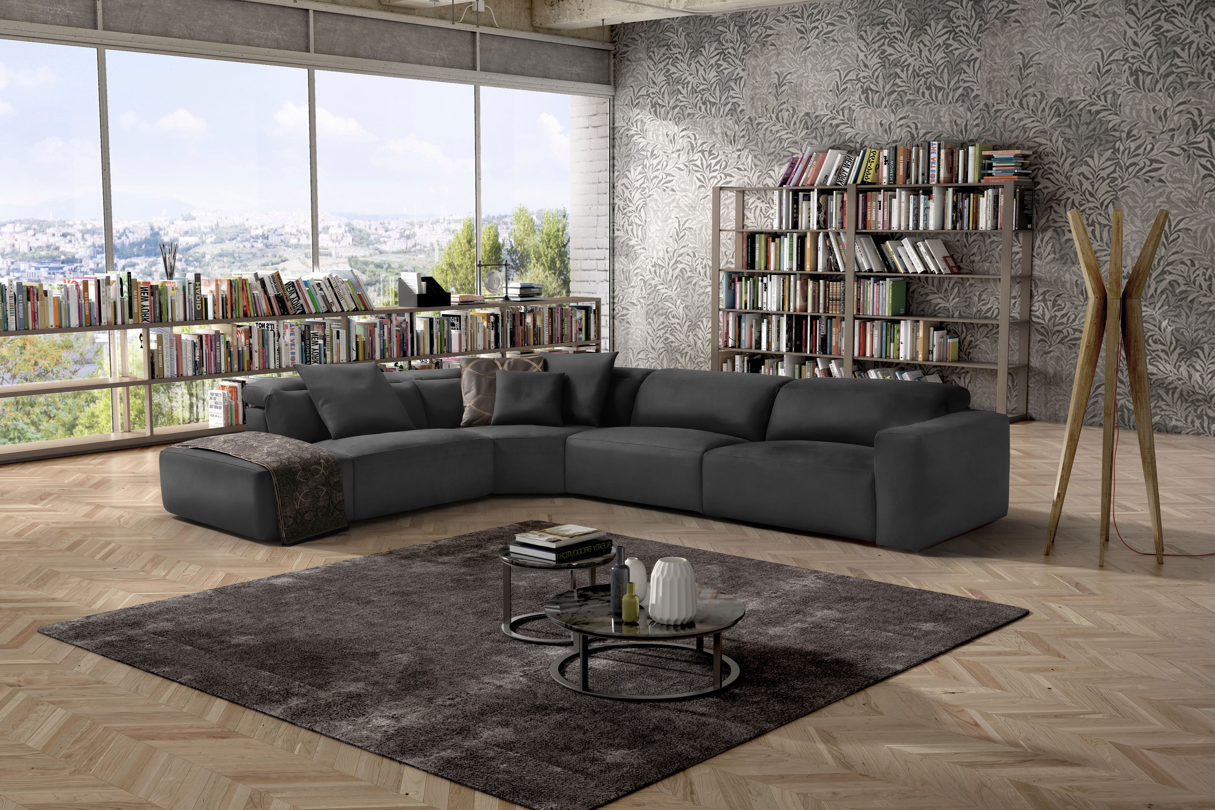 Egoitaliano Ecksofa »Beverly, extravangantes Designsofa mit erstklassigem S günstig online kaufen