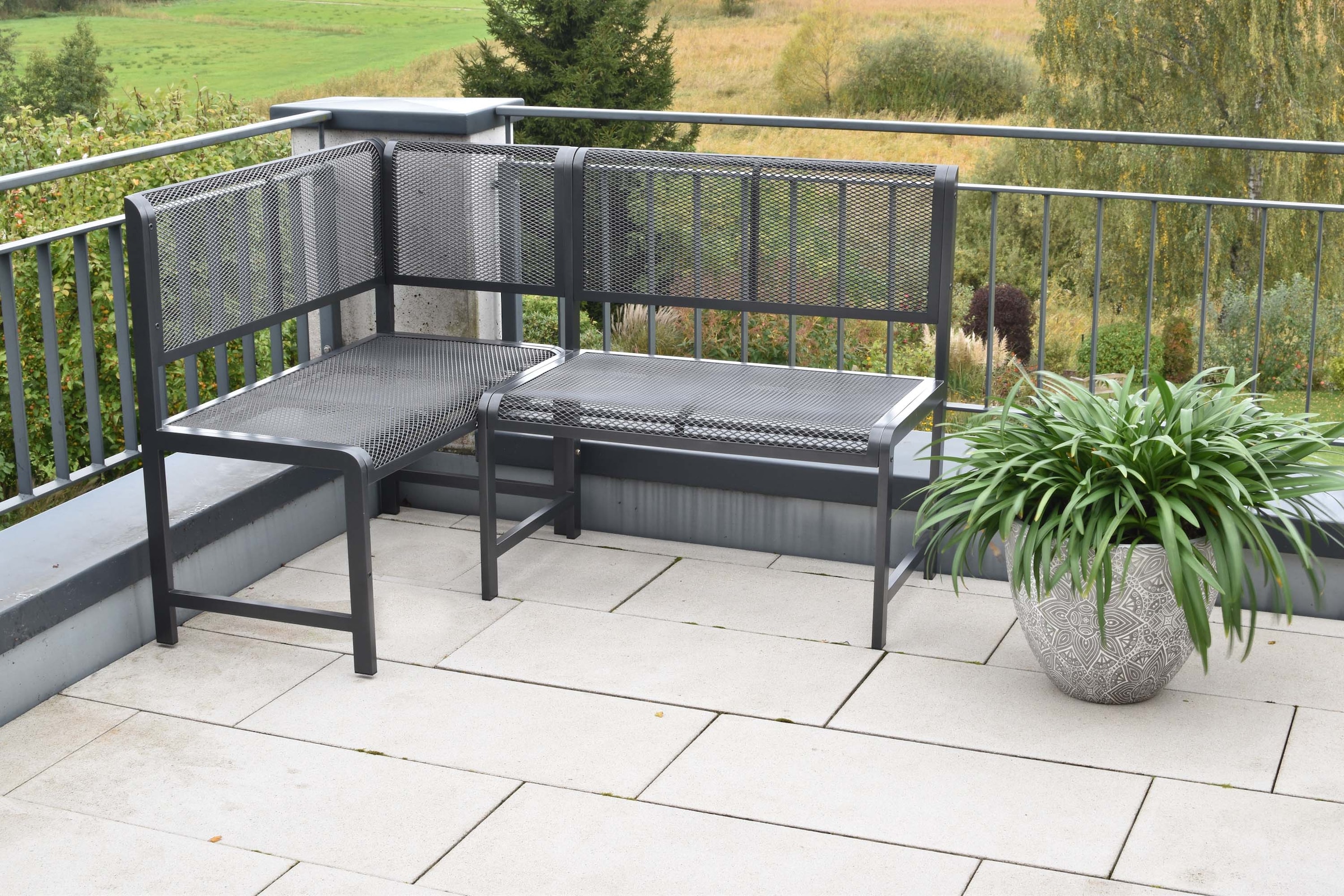 MERXX Eckbankgruppe »Elos« Set, 3 tlg. inkl. 1 Eckbank, 1 Auflagen Set, 1 Klappentisch