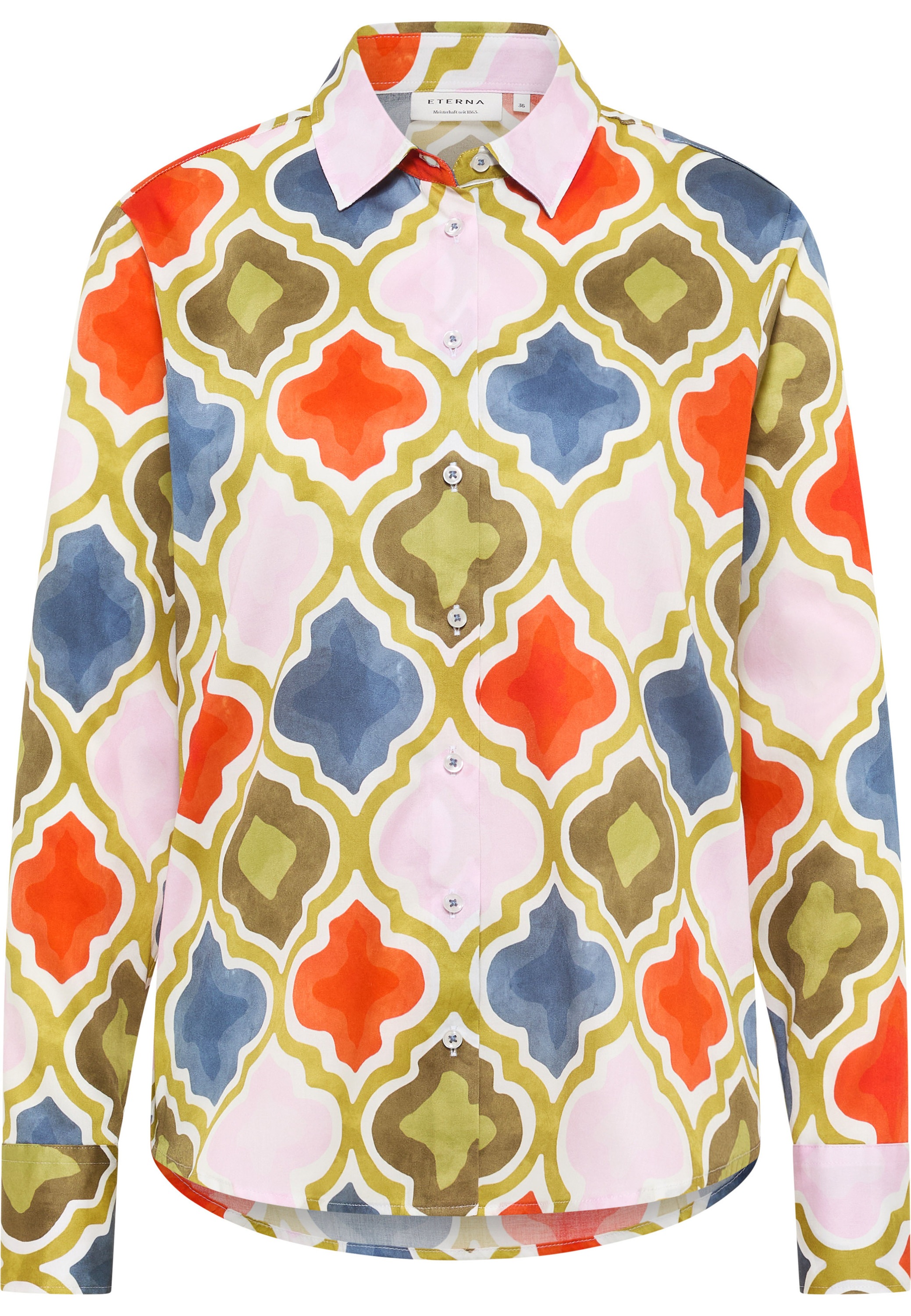 Eterna Hemdbluse »REGULAR FIT« EASY IRON (bügelleicht)