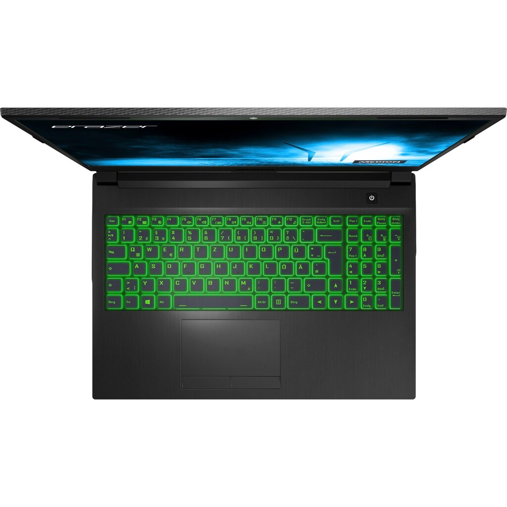 Medion® Notebook »Crawler E25 R5-5600H 39,62cm (P)«, 39,6 cm, / 15,6 Zoll, AMD, Ryzen 5, GeForce RTX 3050, 512 GB SSD