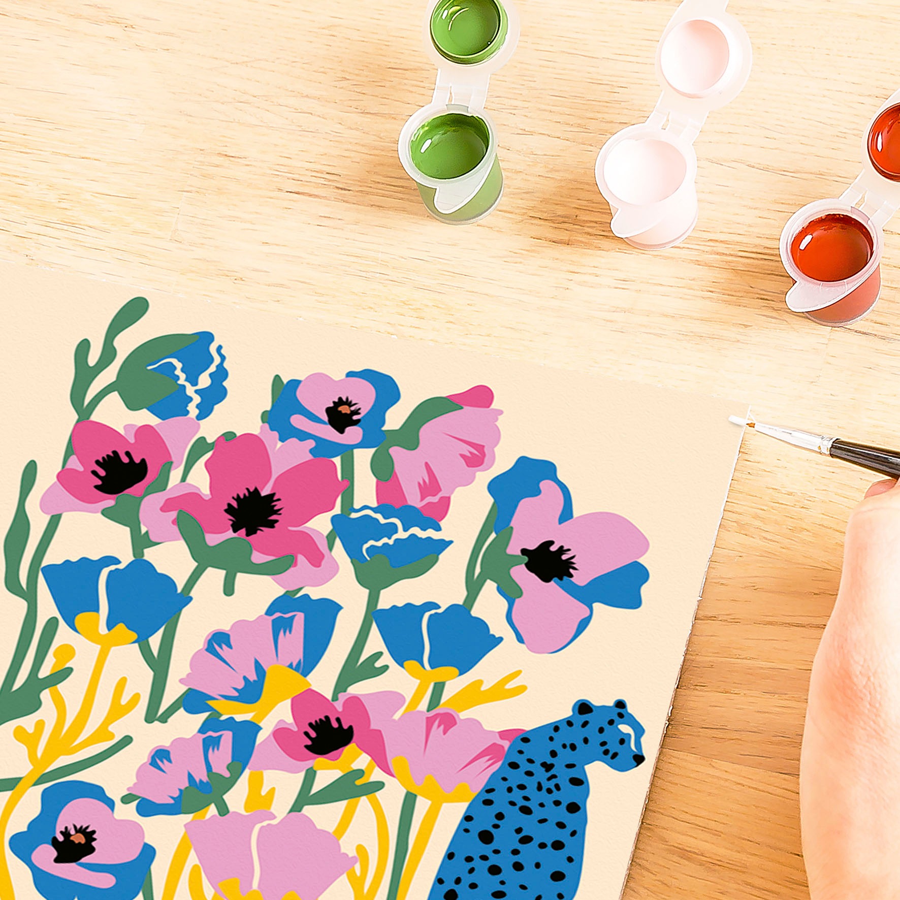 Ravensburger Malen nach Zahlen »CreArt, Poppy«, Made in Europe