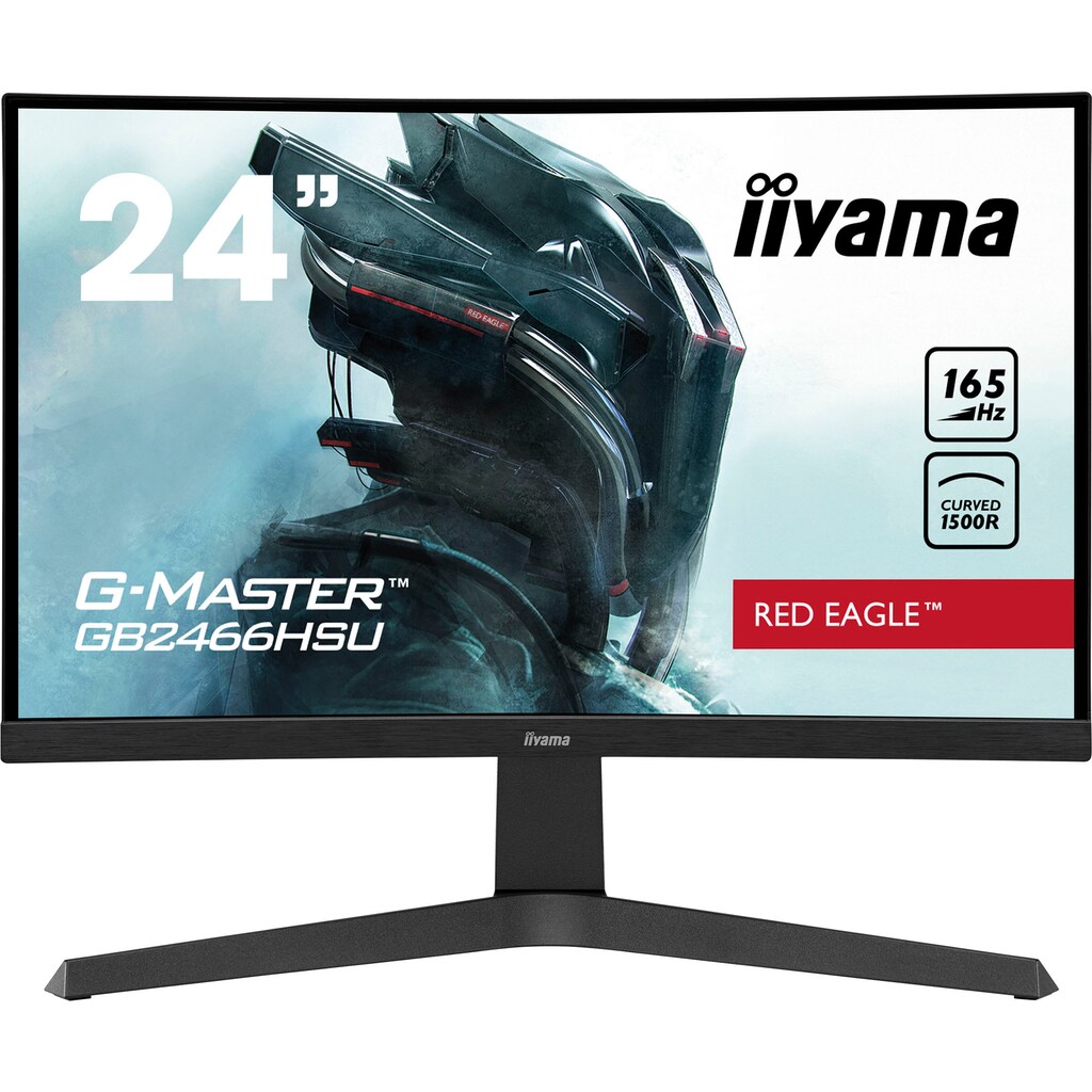 Iiyama Gaming-Monitor »G-MASTER GB2466HSU-B1«, 60 cm/24 Zoll, 1920 x 1080 px, Full HD, 1 ms Reaktionszeit, 165 Hz