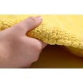 THEKO Teppich »Happy Cotton«, rechteckig, 5 mm Höhe, Handweb Teppich, Flachgewebe, reine Baumwolle, handgewebt, mit Fransen