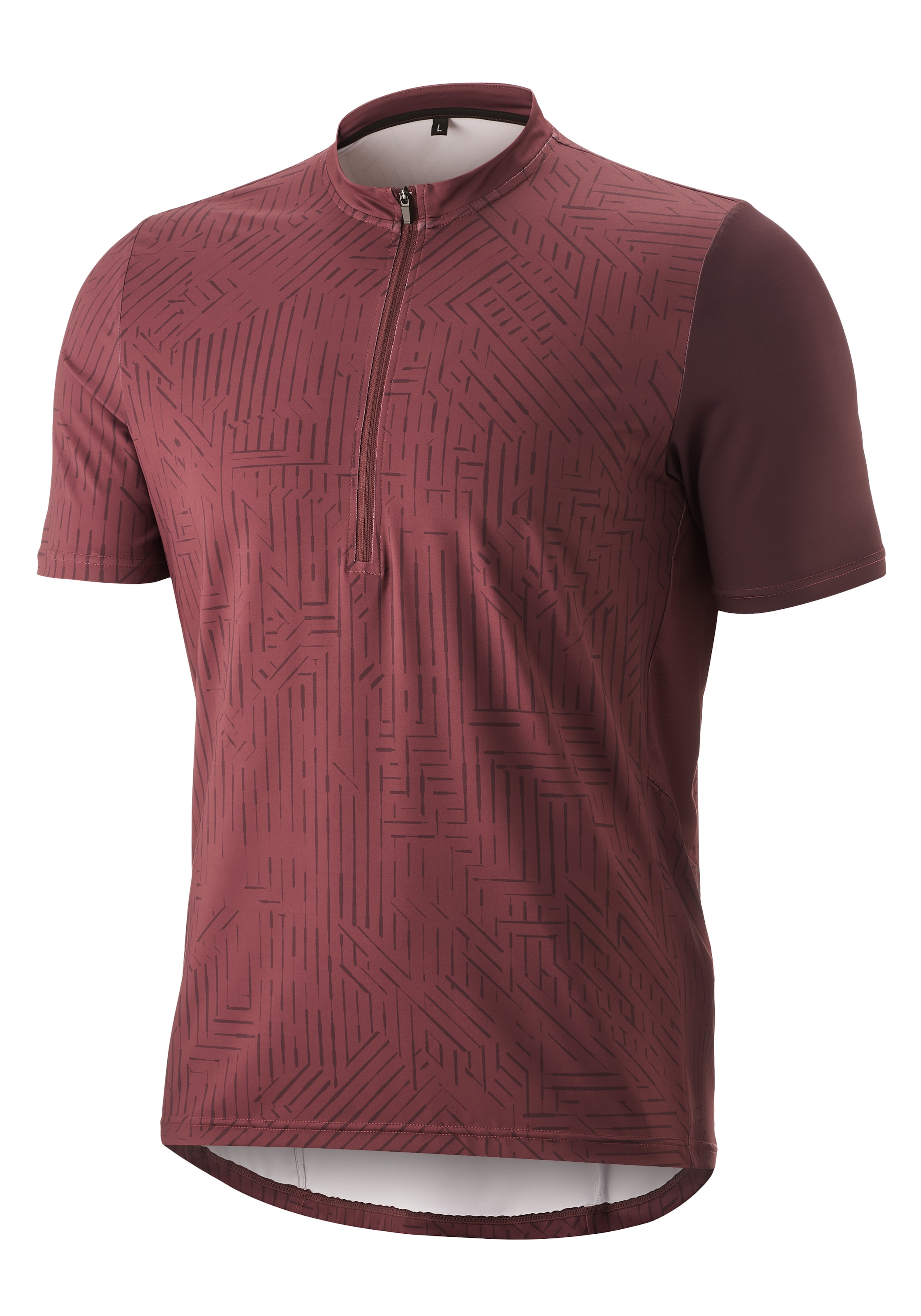 Gonso Radtrikot »Adventure Jersey Halfzip M«, Herren Fahrradtrikot kurzarm, Rückentasche mit RV, Quick-Dry, Slim Fit