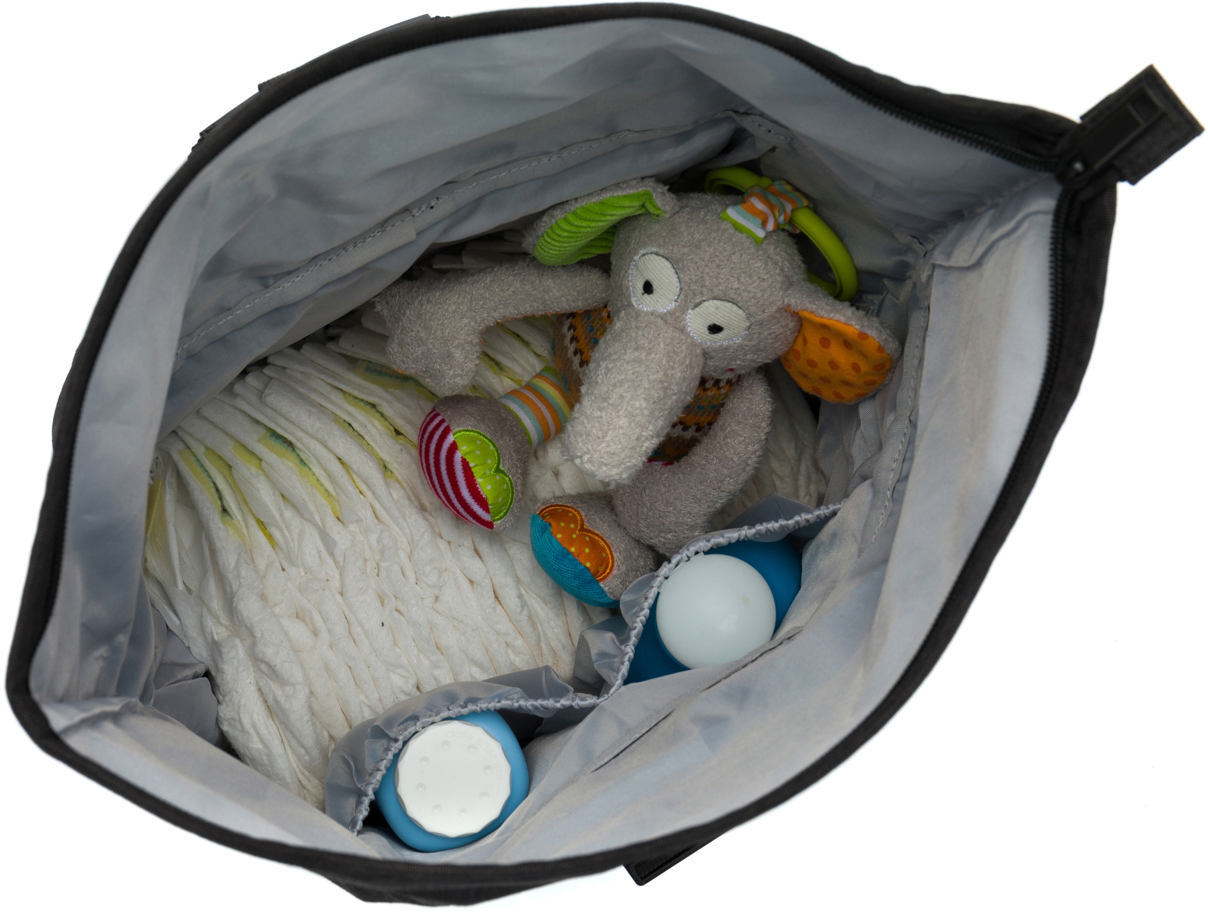 Fillikid Wickelrucksack »Dublin, schwarz«, mit Wickelauflage